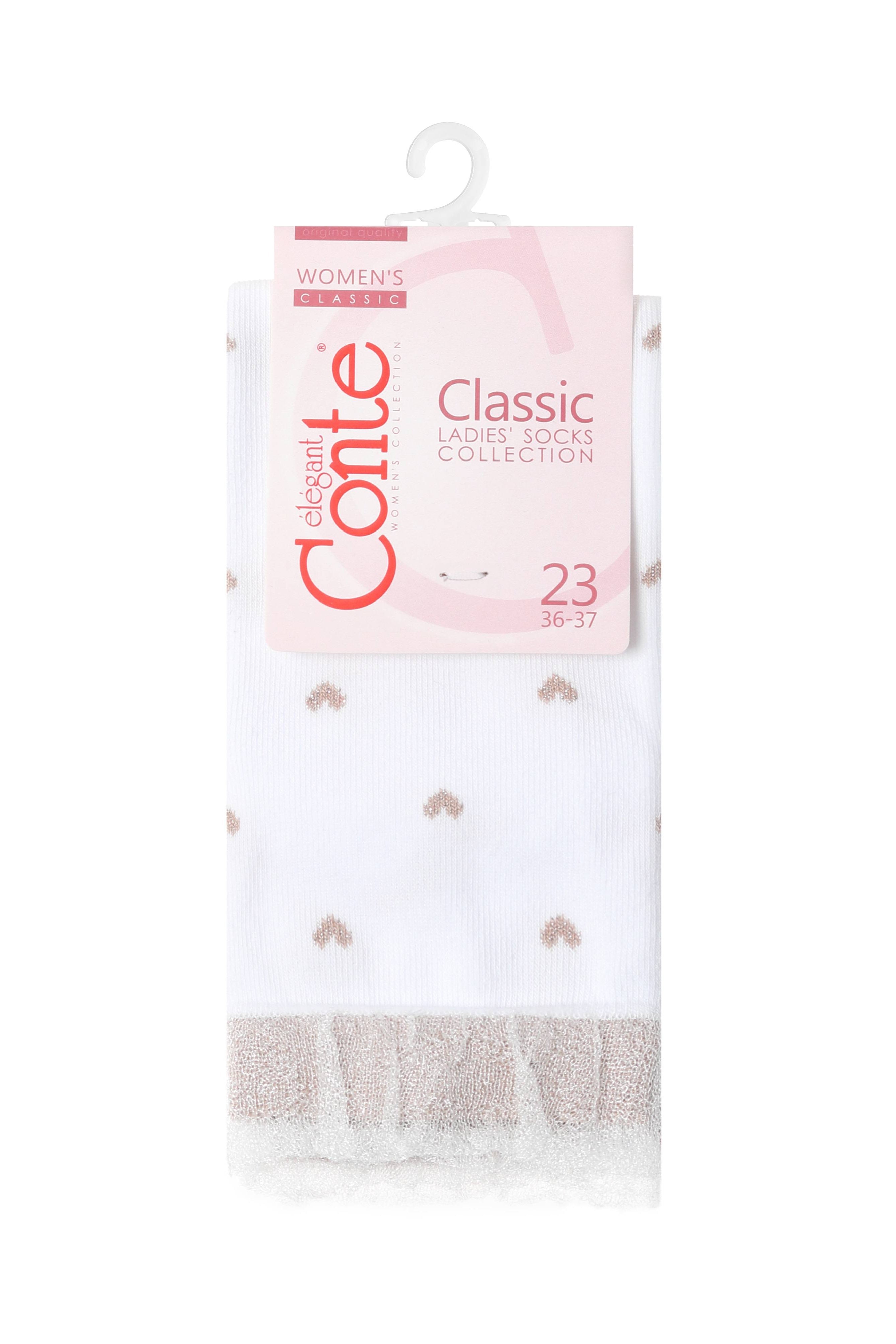 Conte Cotton Socks Classic - 243 Airy Sole and Lurex