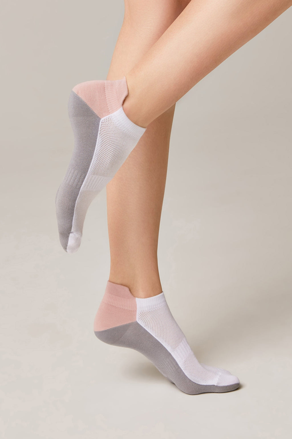 Cotton Ankle Socks Conte Active - With a "Tongue" 393