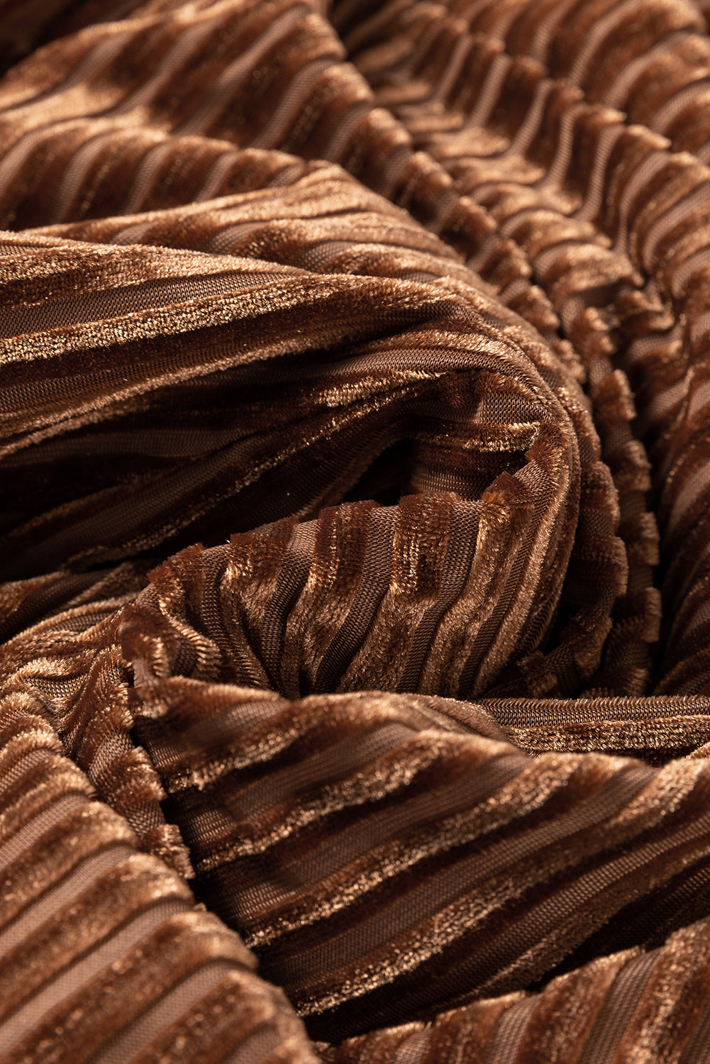 Velvet Tie-Back Square Neck Babydoll Dress