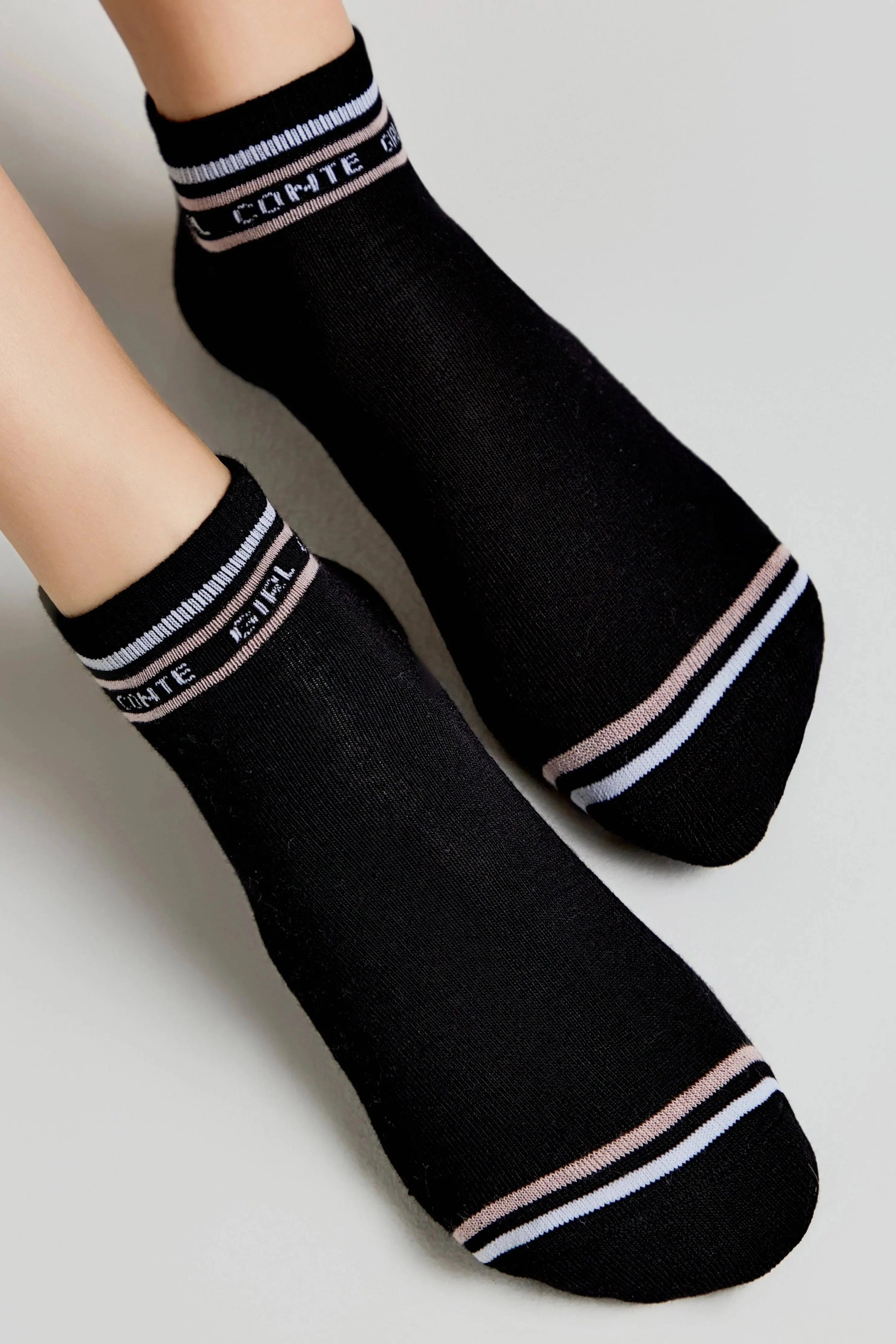 Cotton Ankle Socks Conte Active 572 - Terry Foot