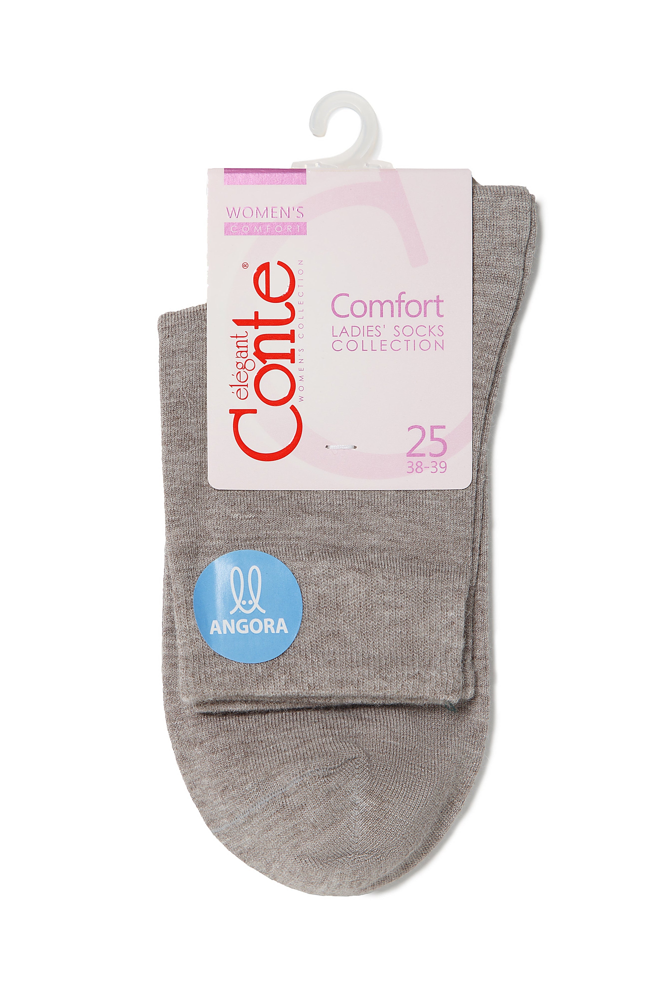 Viscose and Angora Socks Conte Comfort 000