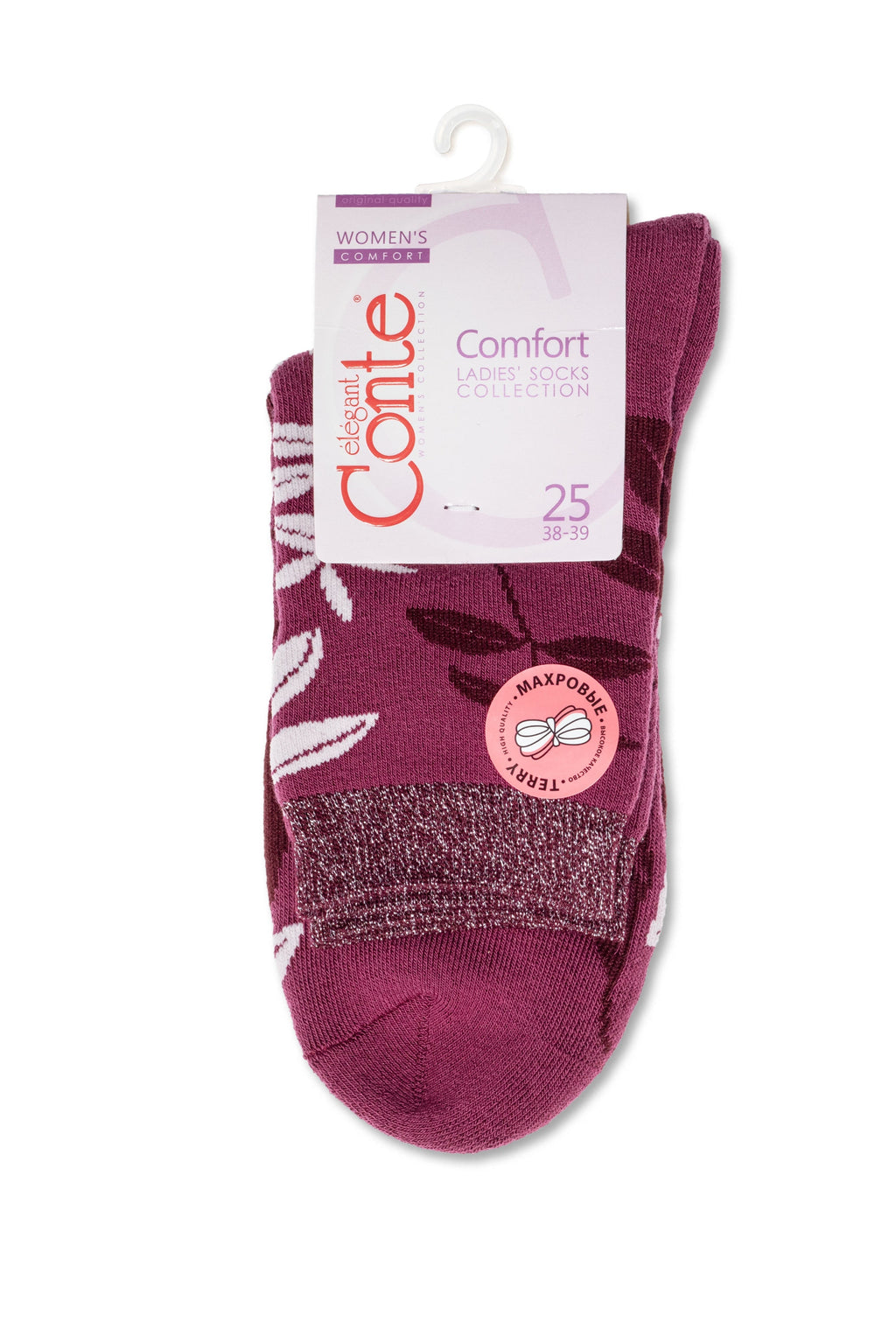 Cotton Terry Socks Conte Comfort 213