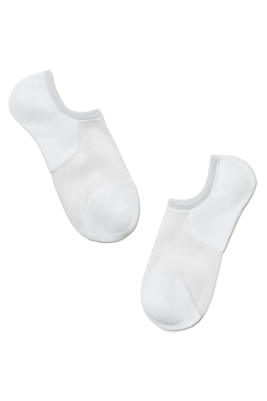 Cotton Ankle Socks Conte Active - Inserts Of Transparent Mesh