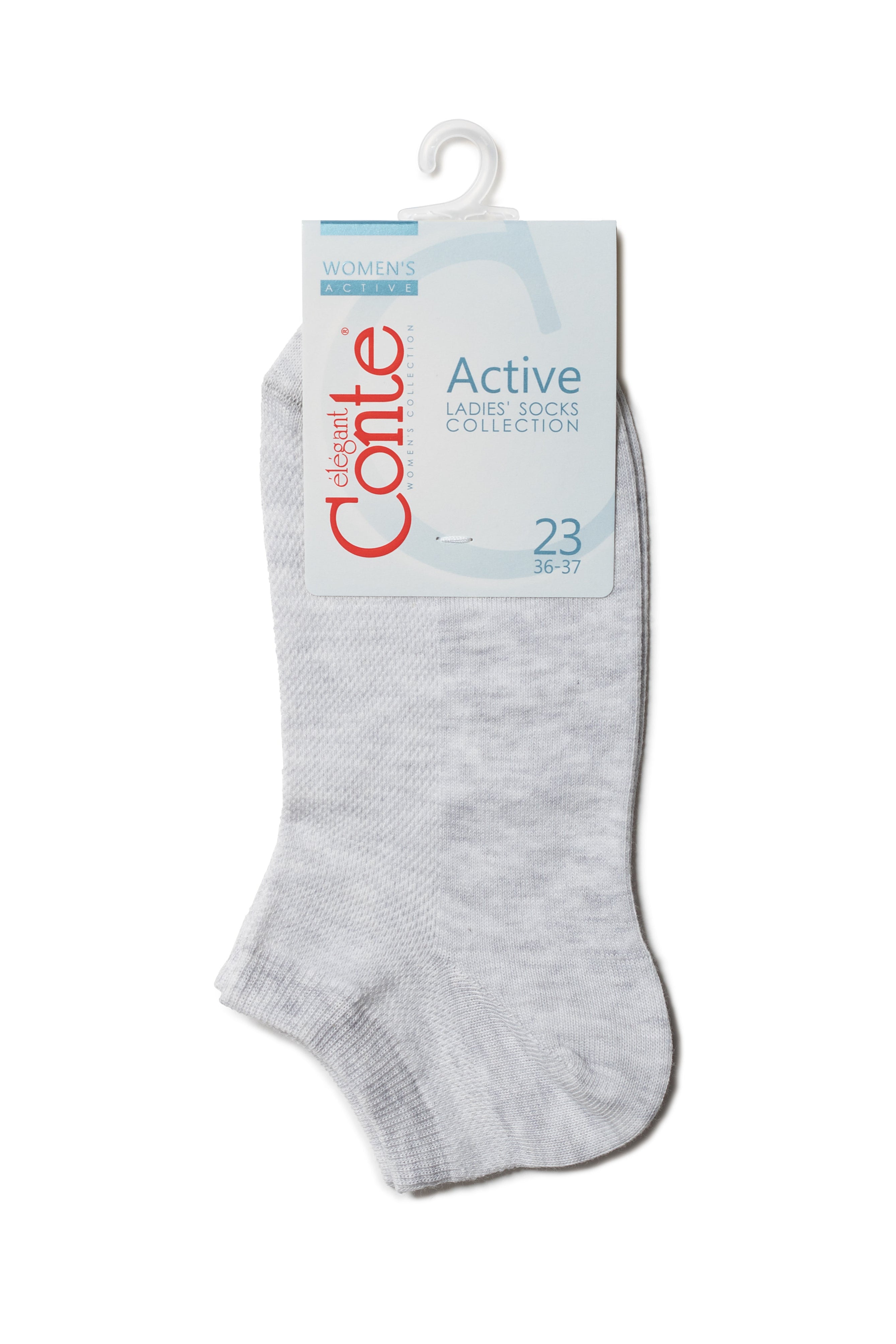 Cotton Ankle Socks Conte Active - Mesh Pattern 484