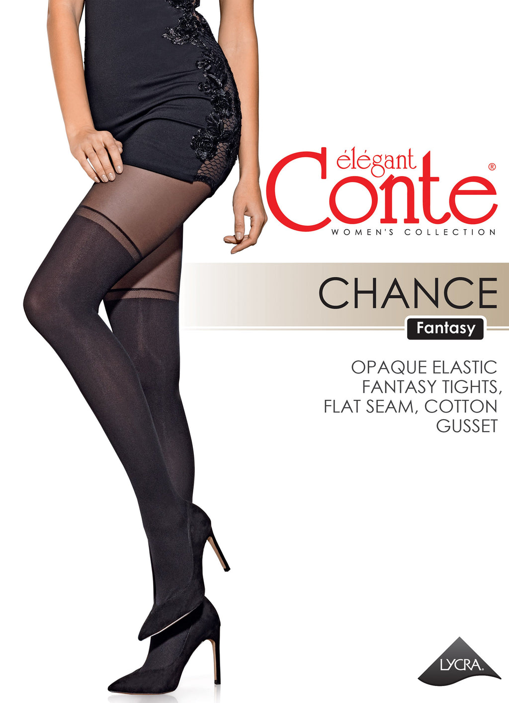 Fantasy Tights Conte Chance - Stockings Imitation