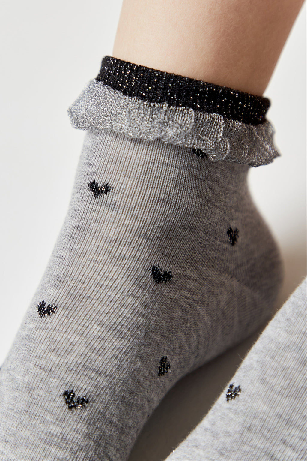 Conte Cotton Socks Classic - 243 Airy Sole and Lurex