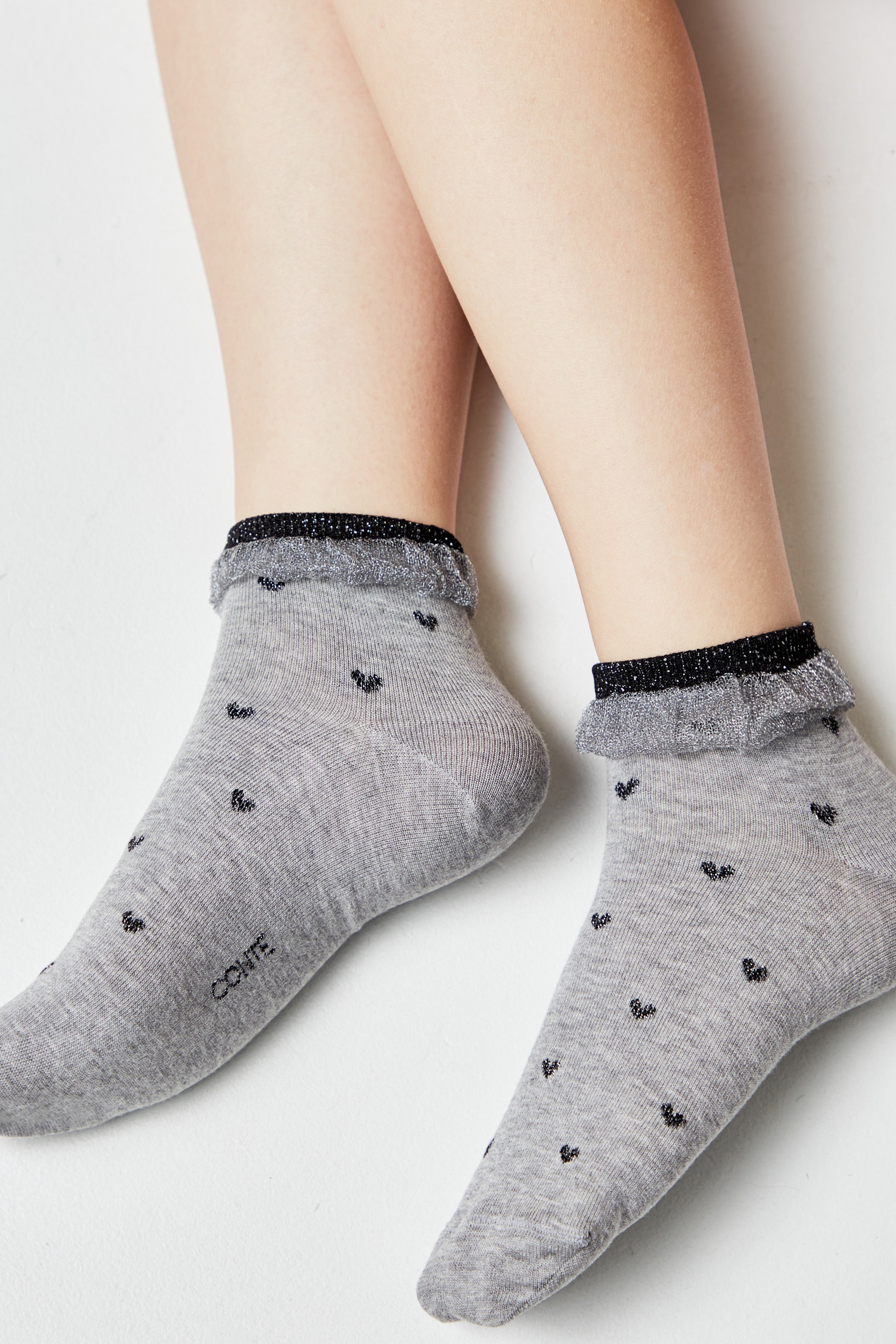 Conte Cotton Socks Classic - 243 Airy Sole and Lurex