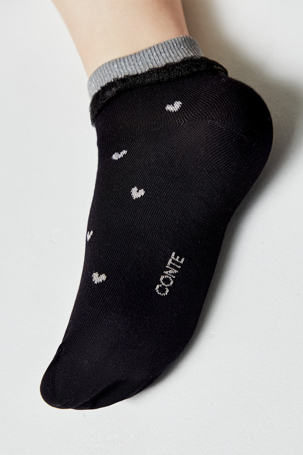 Conte Cotton Socks Classic - 243 Airy Sole and Lurex