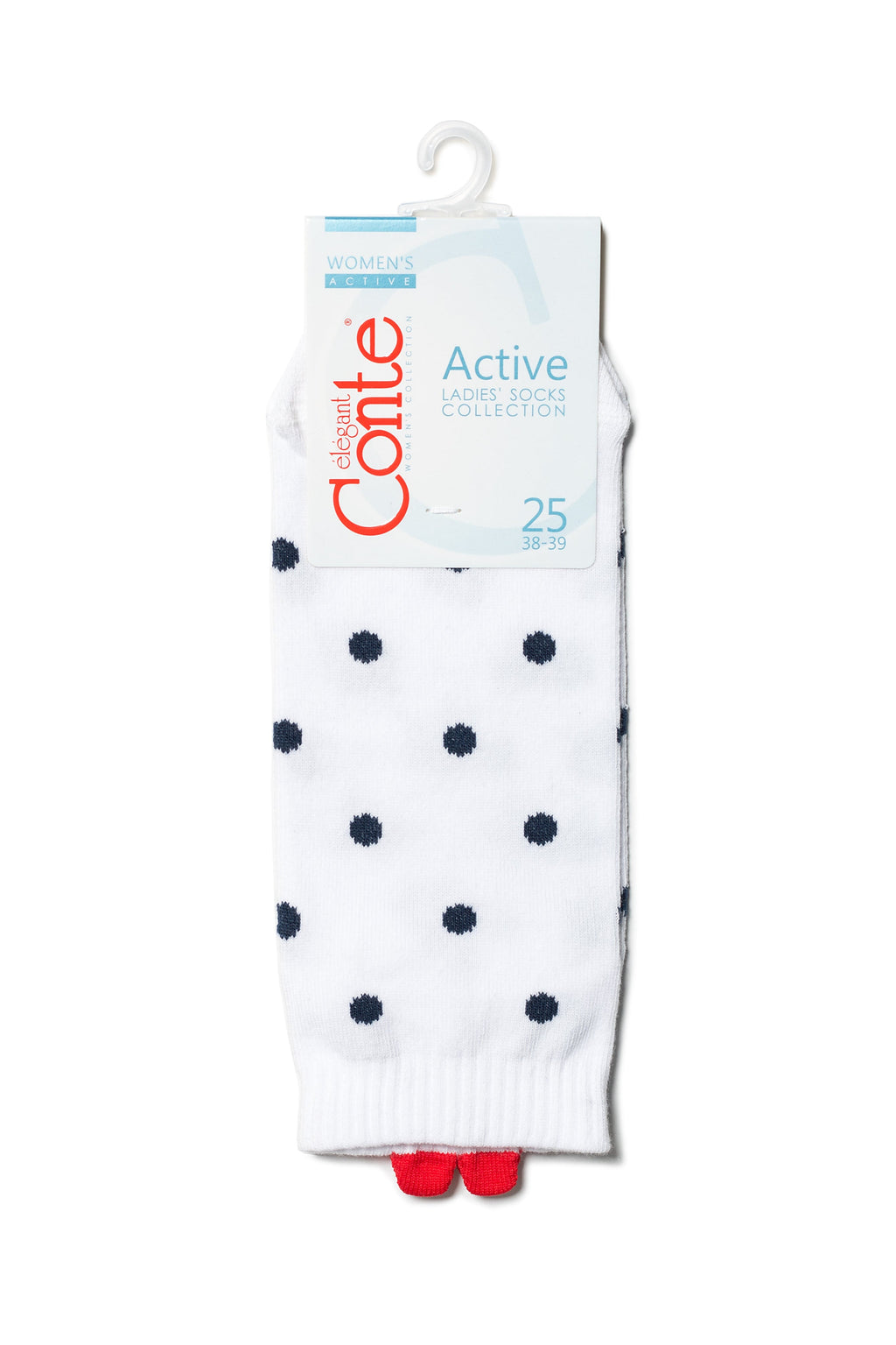 Cotton Ankle Socks Conte Active - Polka Dots 222