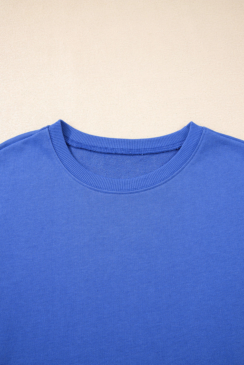 Varsity Stripe Long Sleeve Sweatshirt Dress