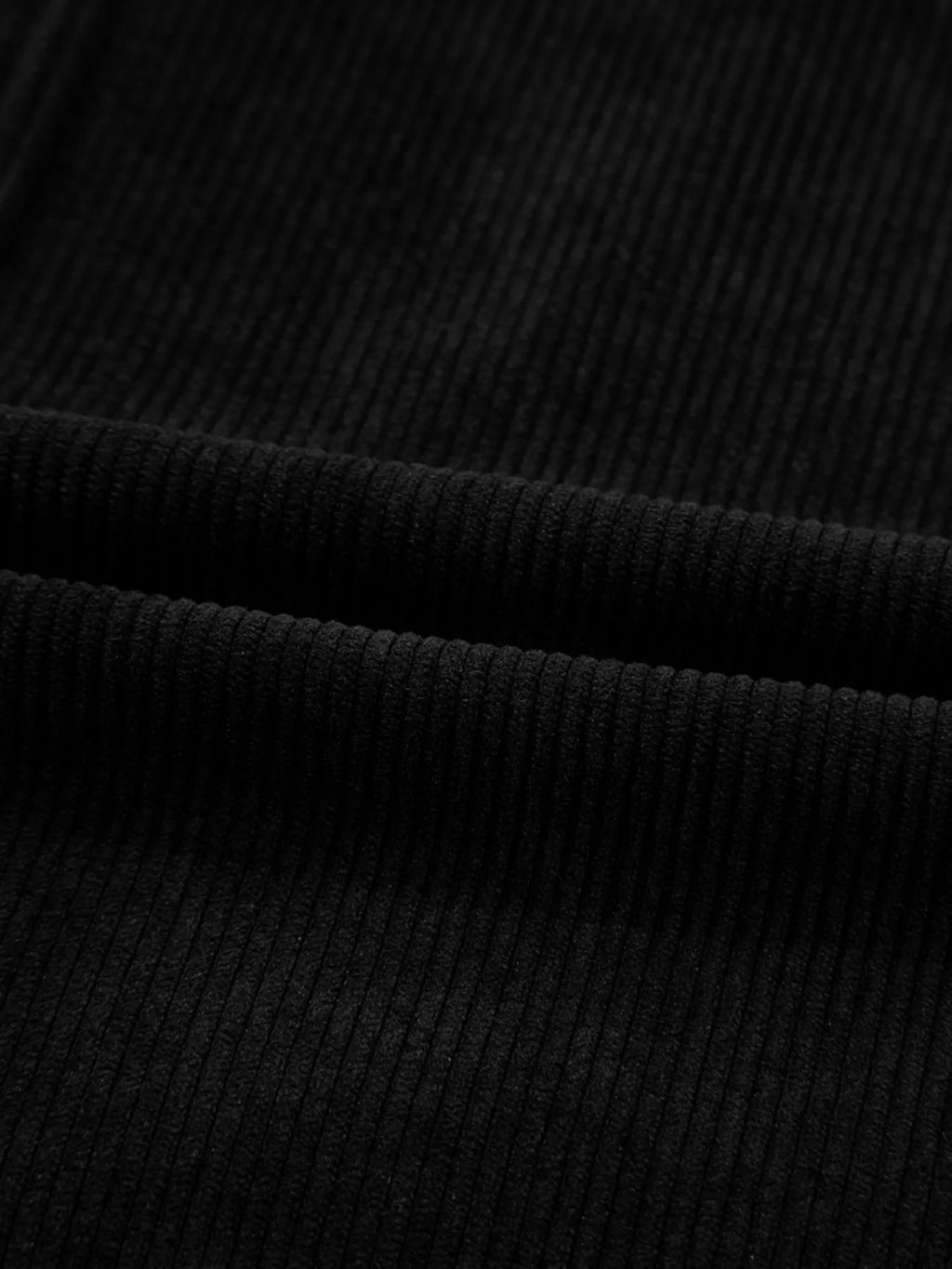 Corduroy Sleeveless Mini Dress with Patched Pockets