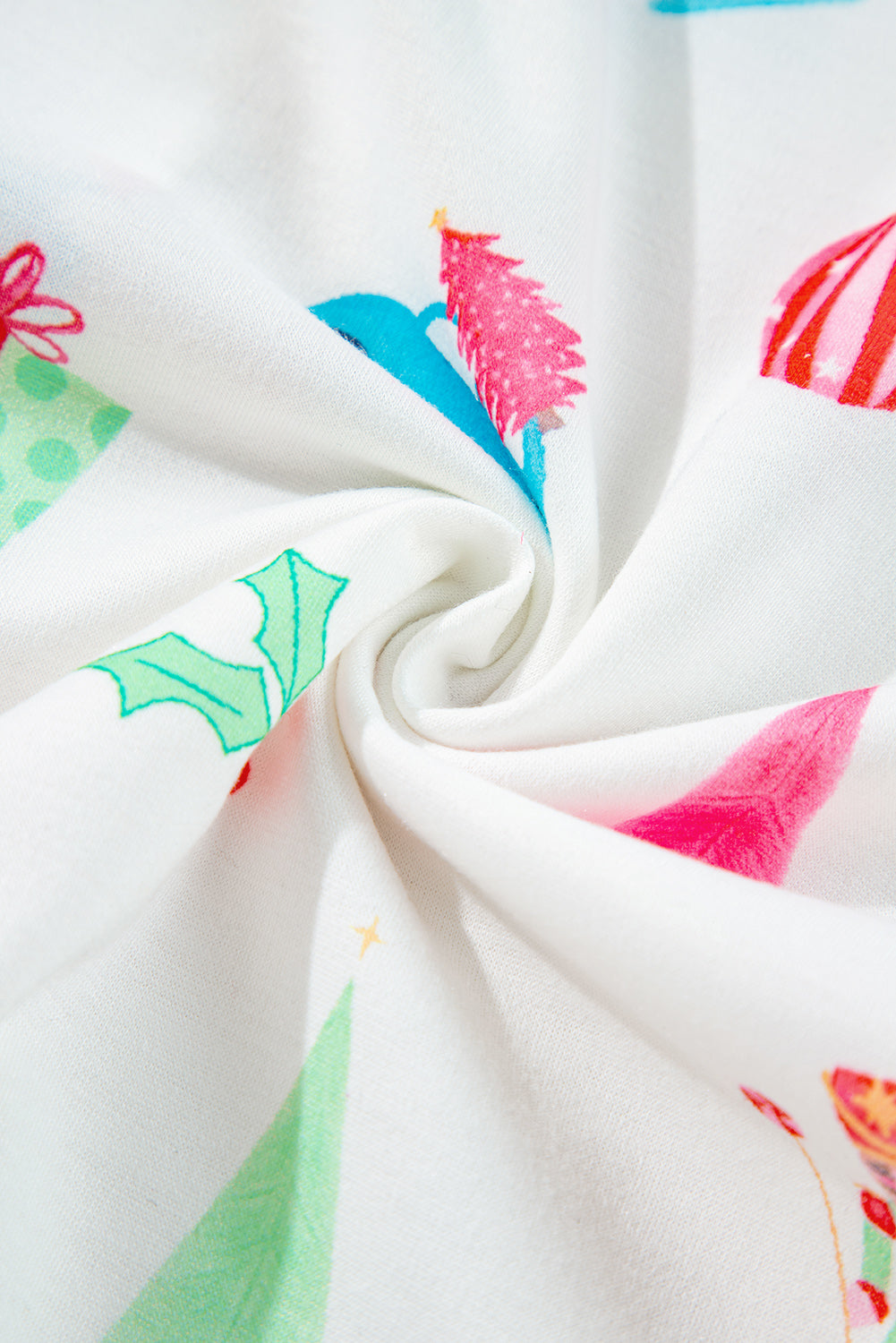 Christmas Short Sleeve Shirt and Shorts Pajama Set