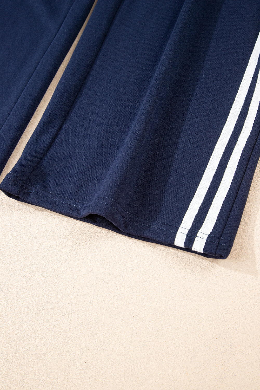 Varsity Stripe Crewneck Pullover and Sweatpants Set