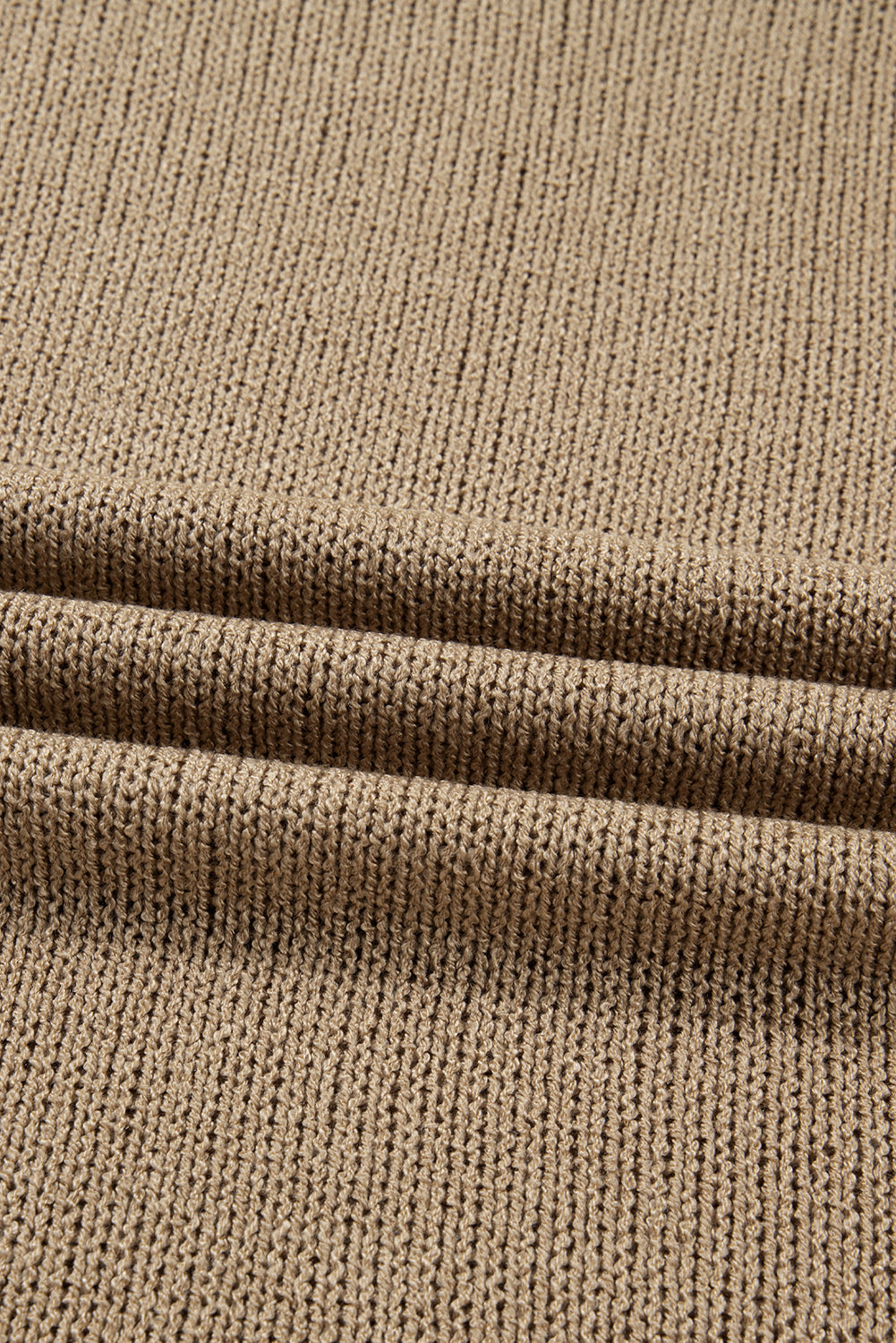 Solid Slouchy Drop Shoulder Sweater Dress