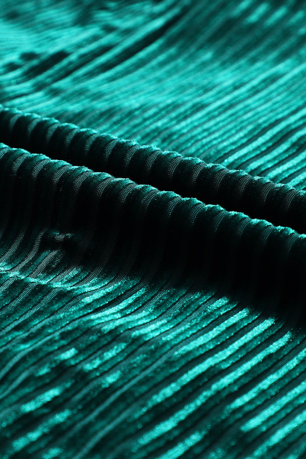 Velvet Tie-Back Square Neck Babydoll Dress