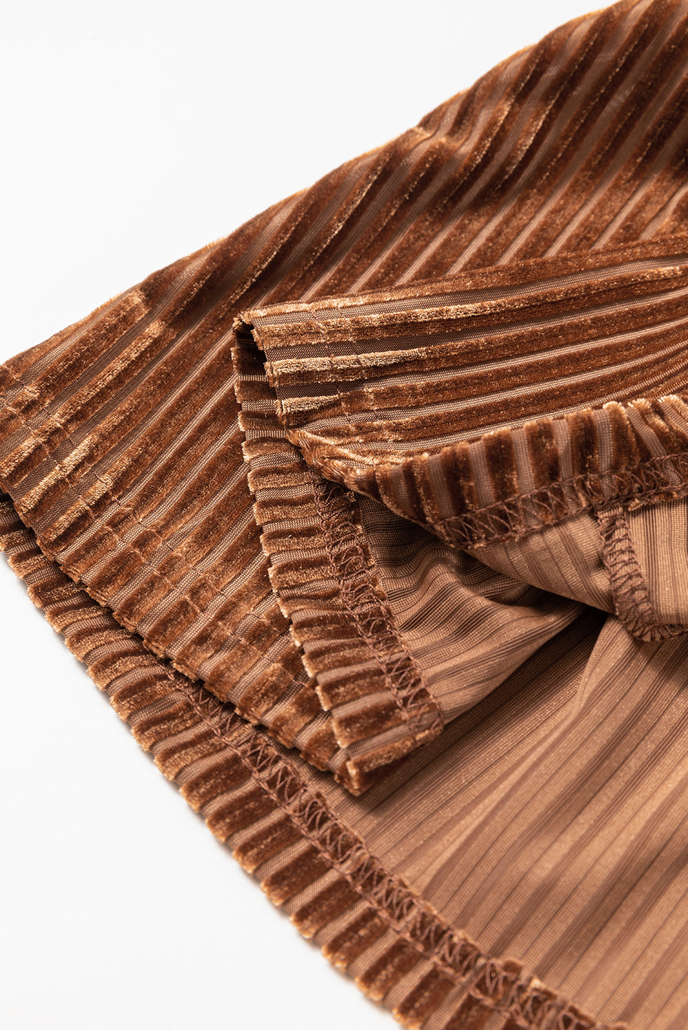 Velvet Tie-Back Square Neck Babydoll Dress