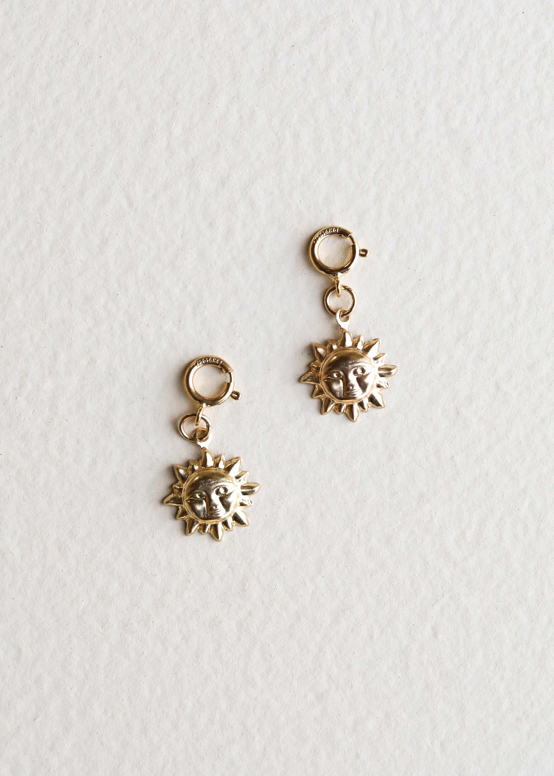 14K Gold Filled Charm - Sunshine