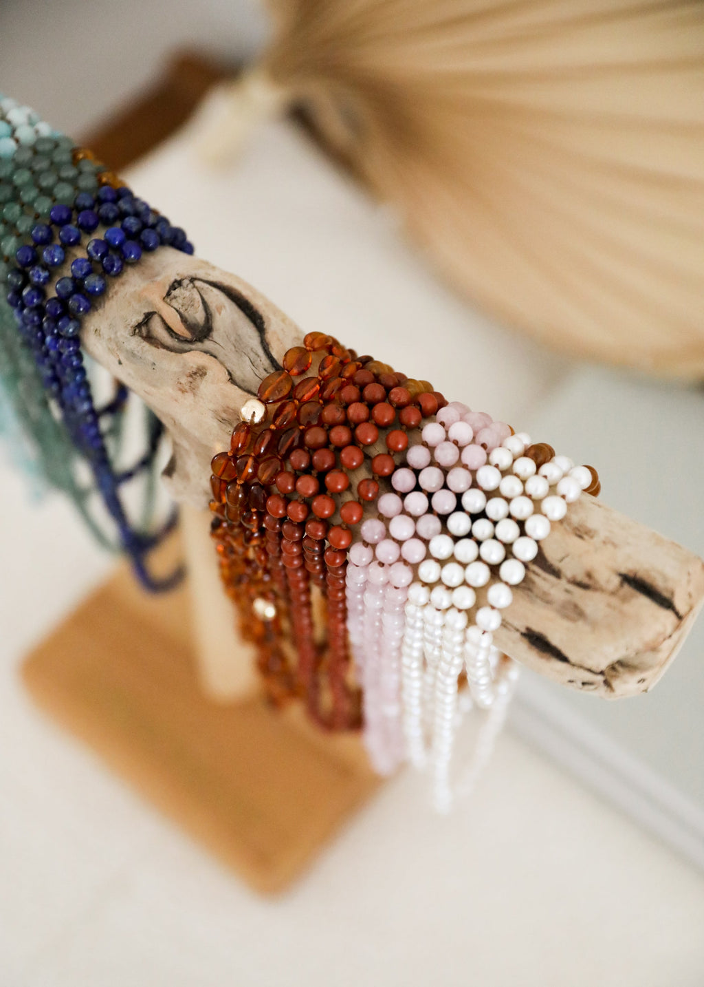 Pure Gemstone + Red Jasper || Necklace