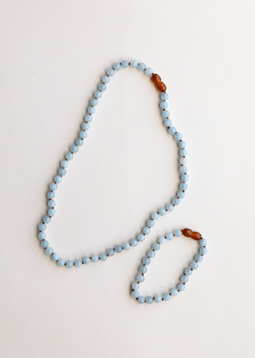 Pure Gemstone + Aquamarine || Necklace