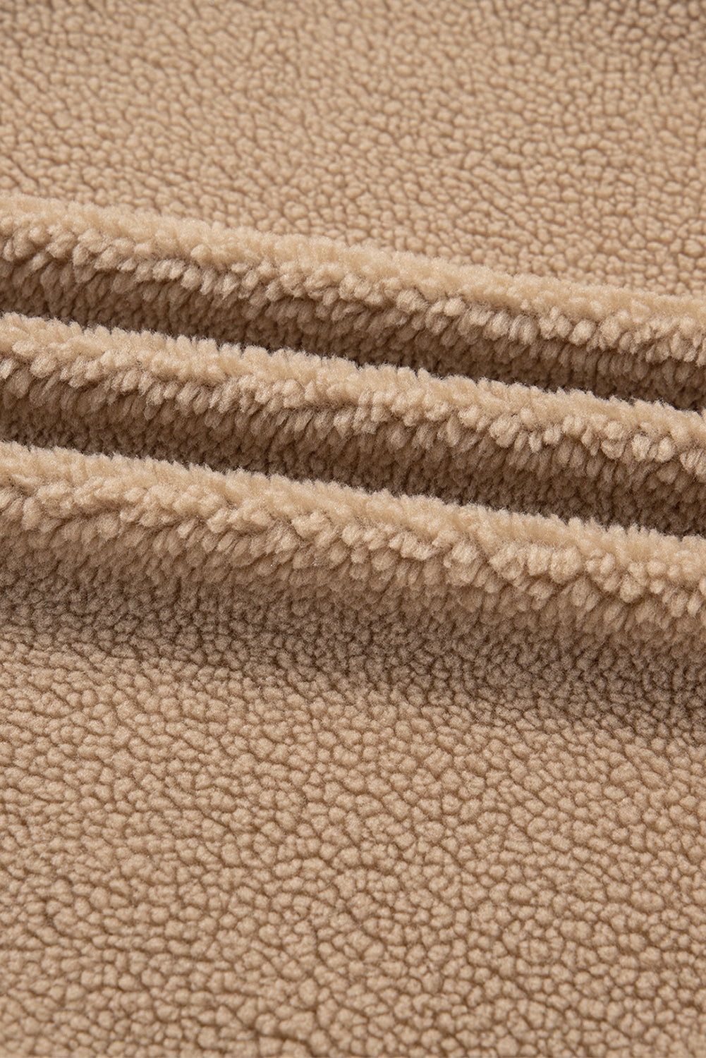 Leopard Plush Pocketed Jacket