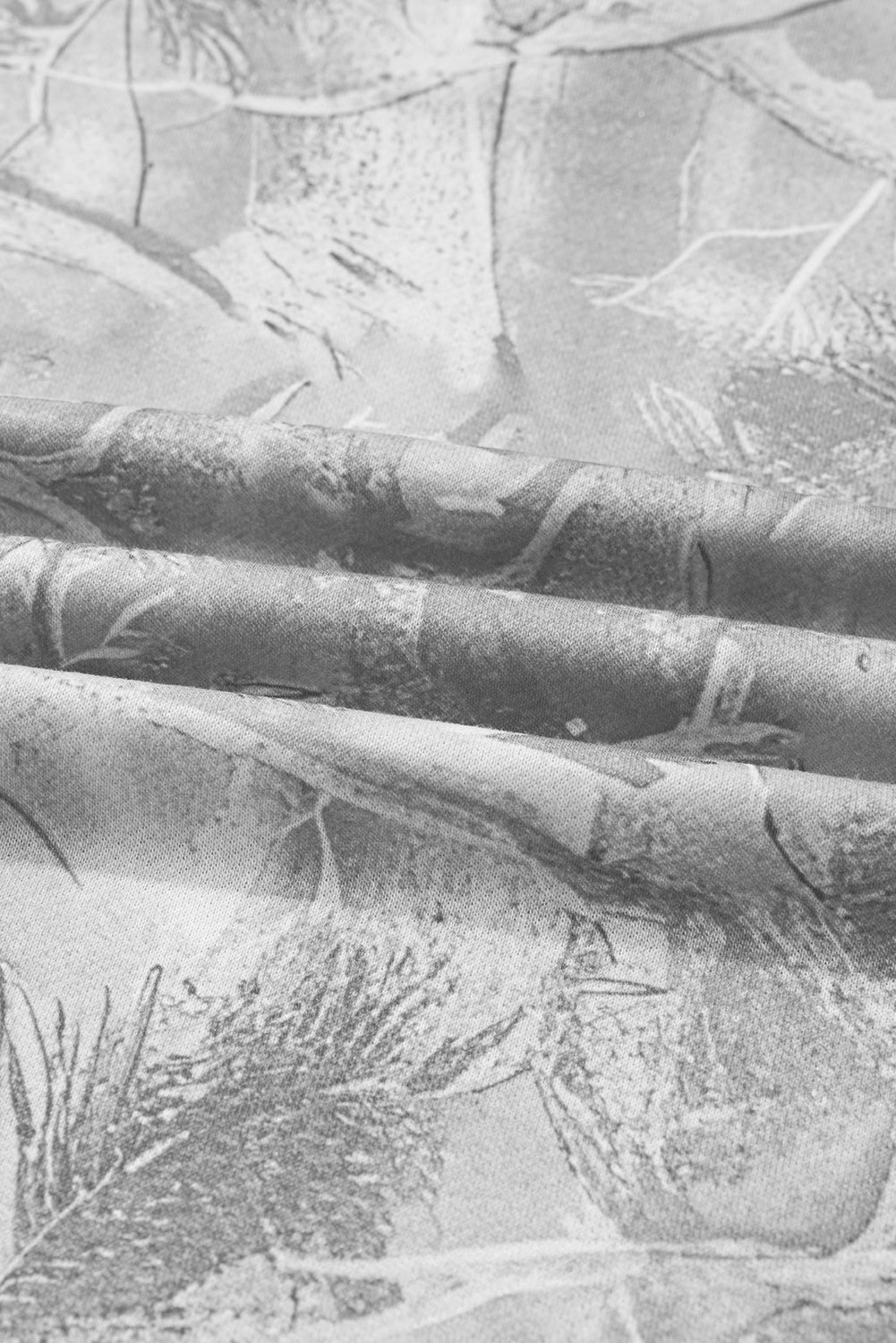 Camo Kangaroo Pocket Drop Shoulder Hoodie