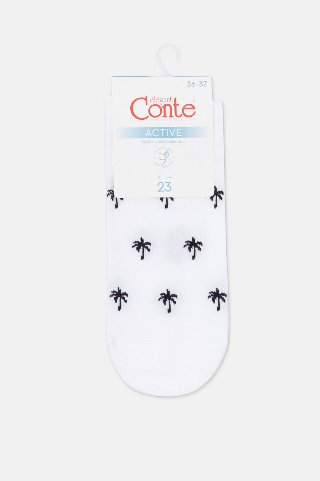 Cotton Ankle Socks Conte Active - 589 Palm Trees