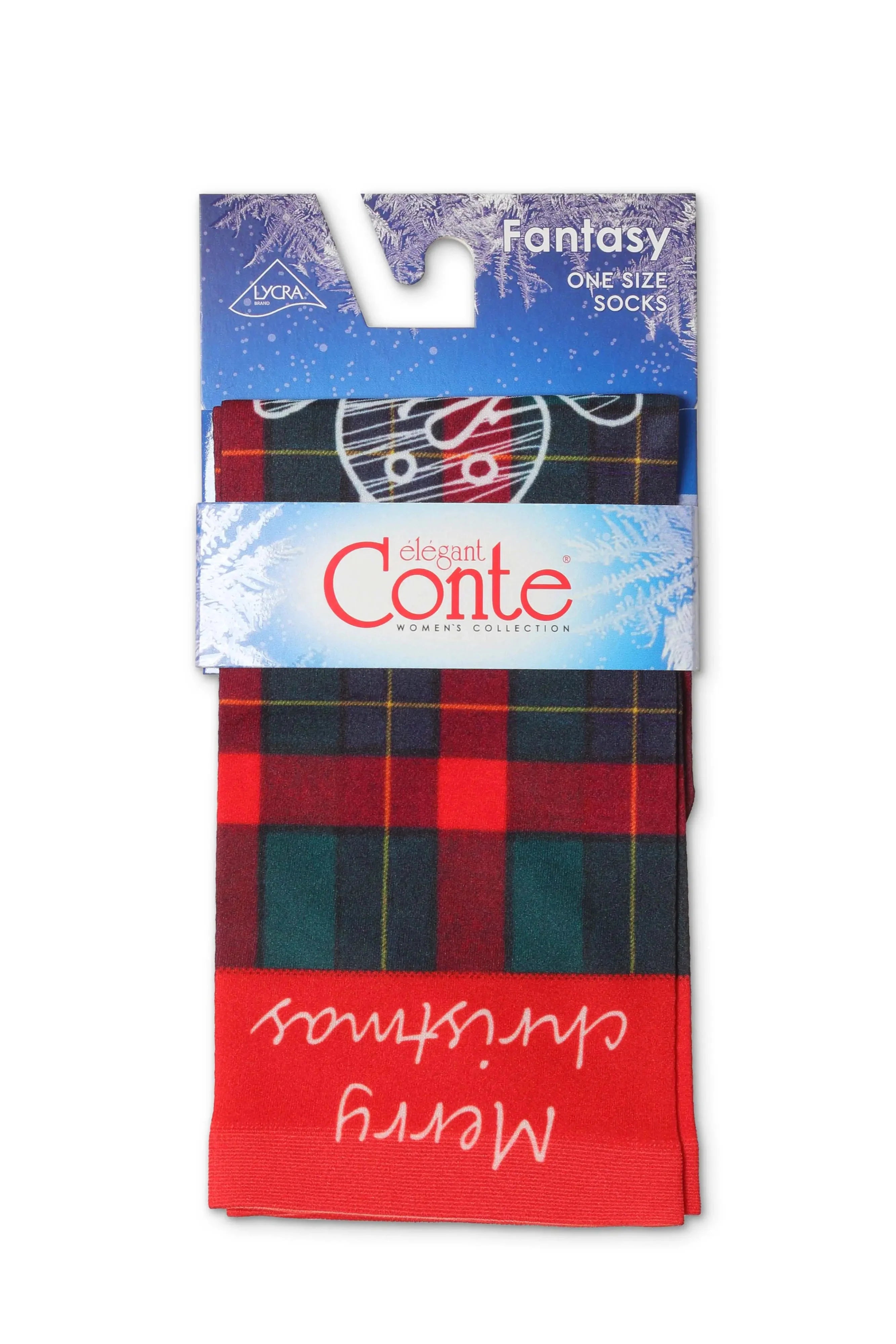 Socks Conte Fantasy 123 - New Year's Designs