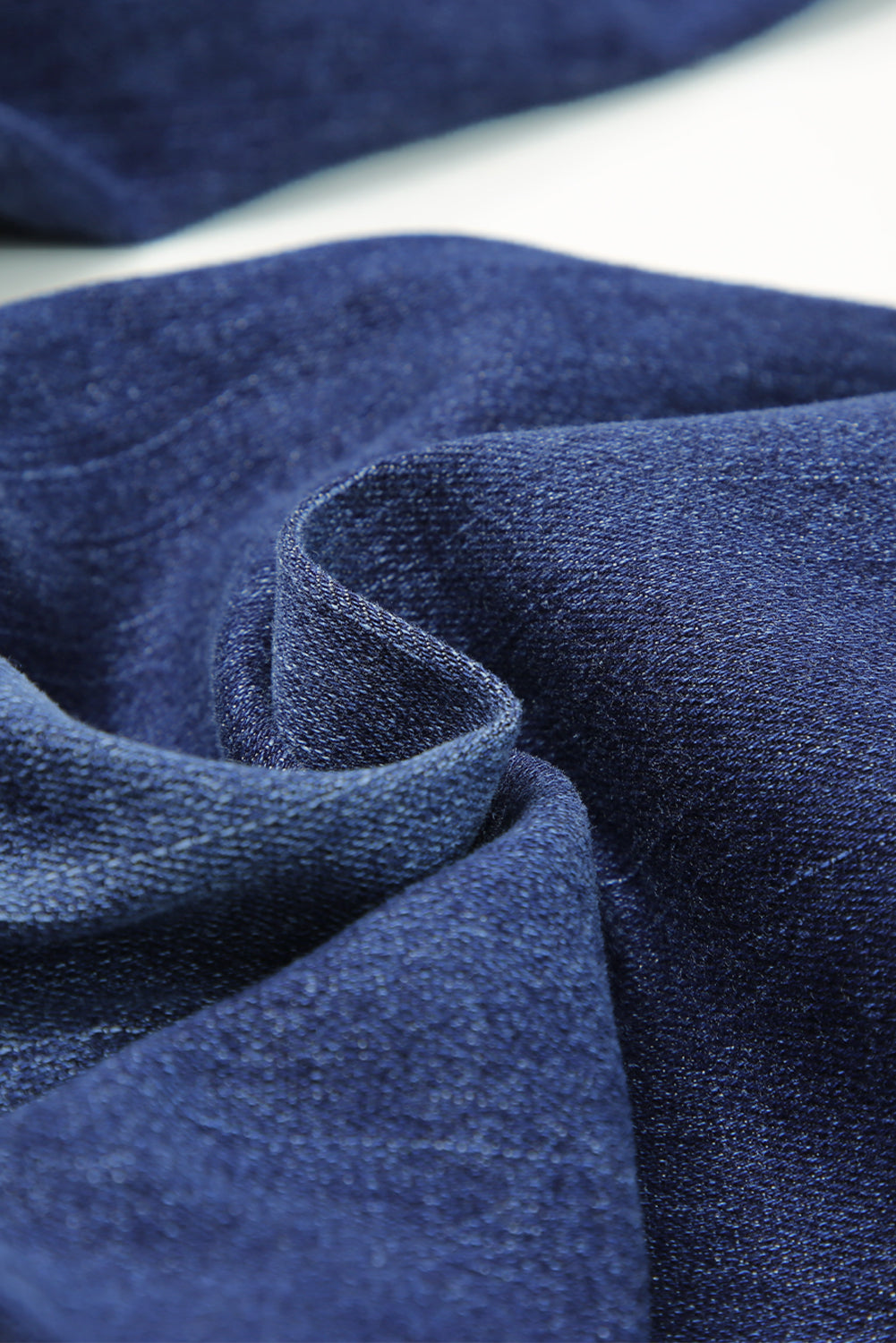 Denim High Waist Distressed Straight Leg Jeans