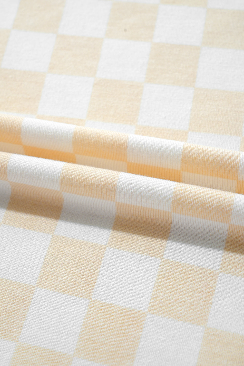 Checker Long Sleeve Top and Pants Lounge Set