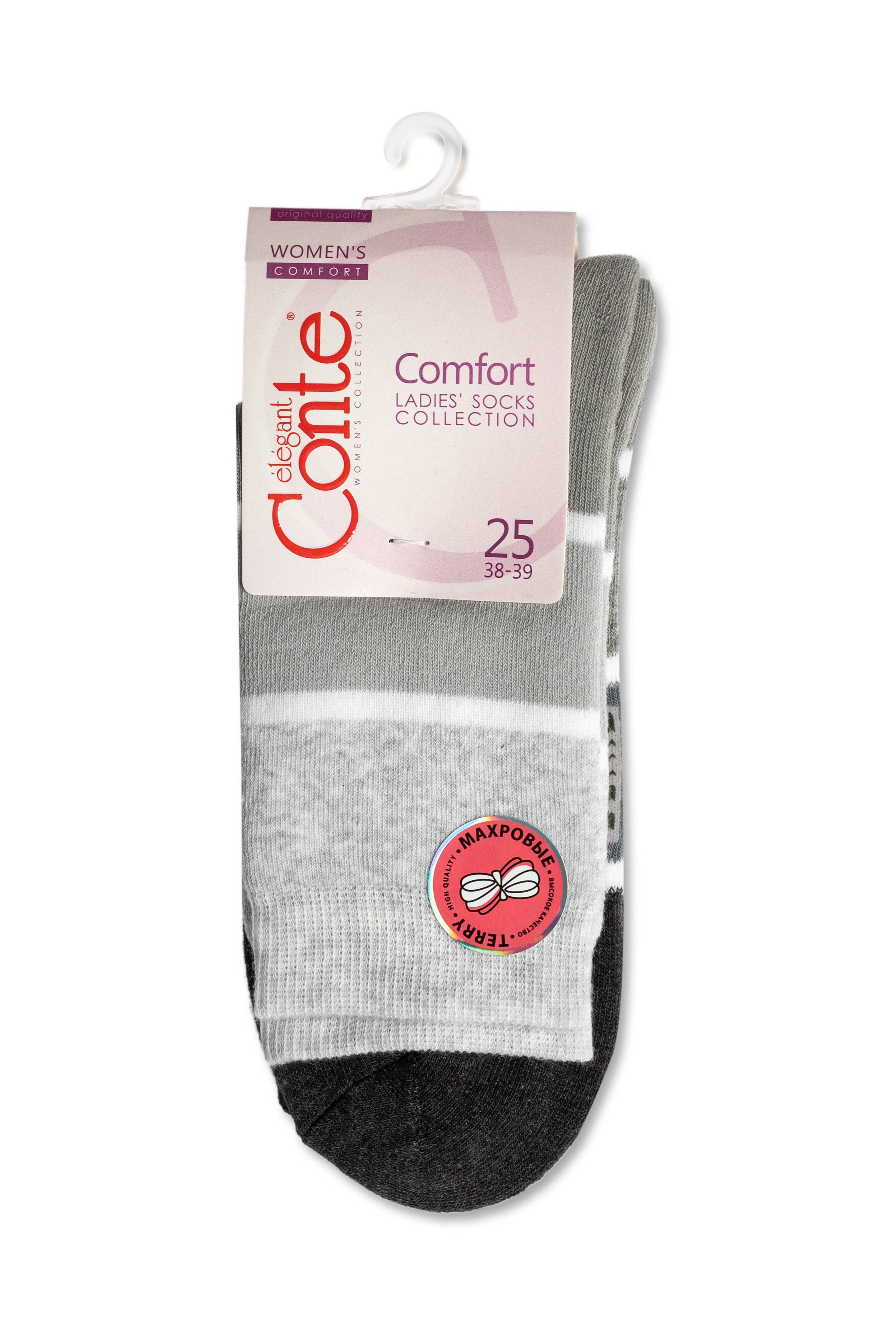 Cotton Terry Socks Conte Comfort 212
