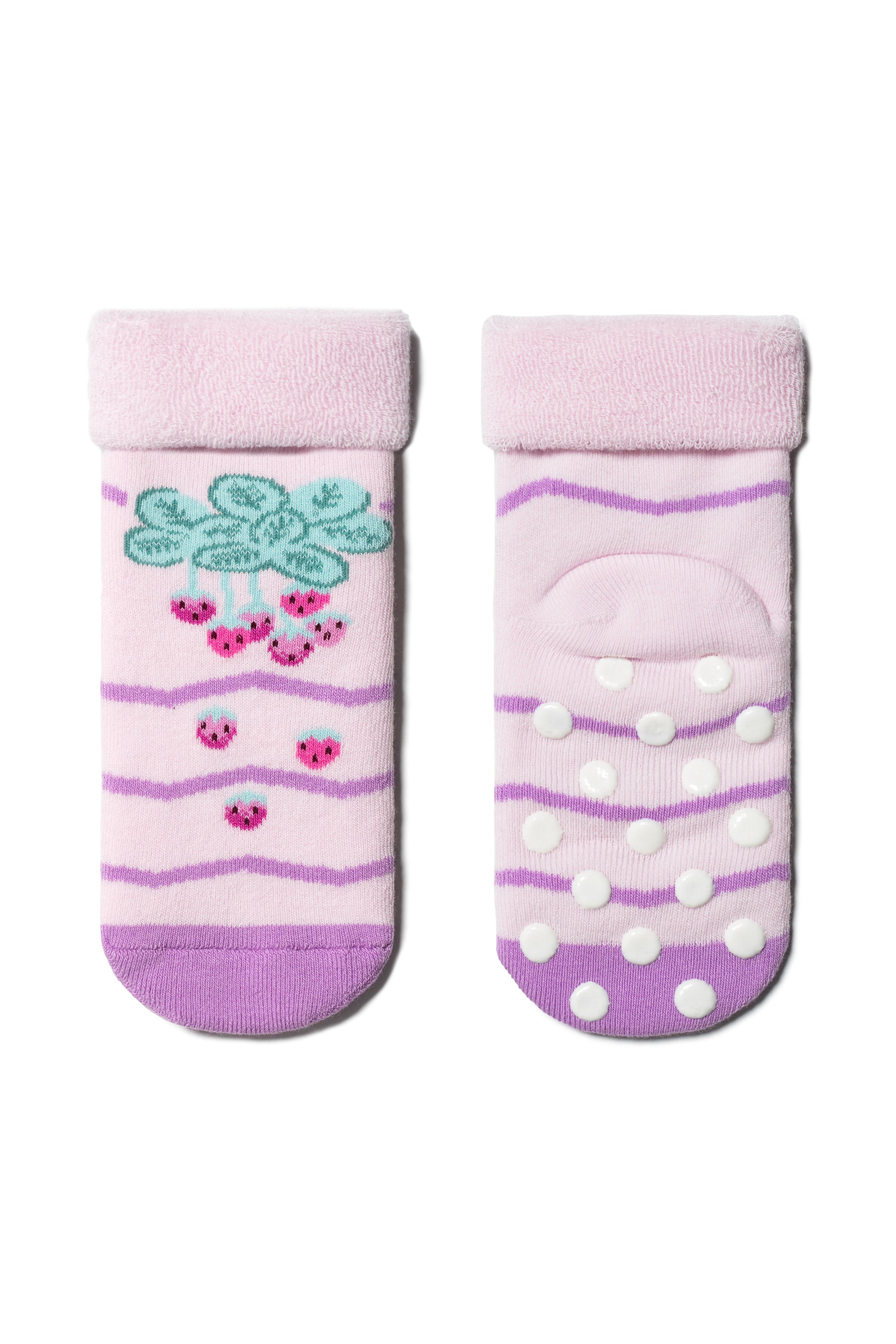 Conte-Kids Cotton Non-slip Terry Socks - Sof-Tiki 472