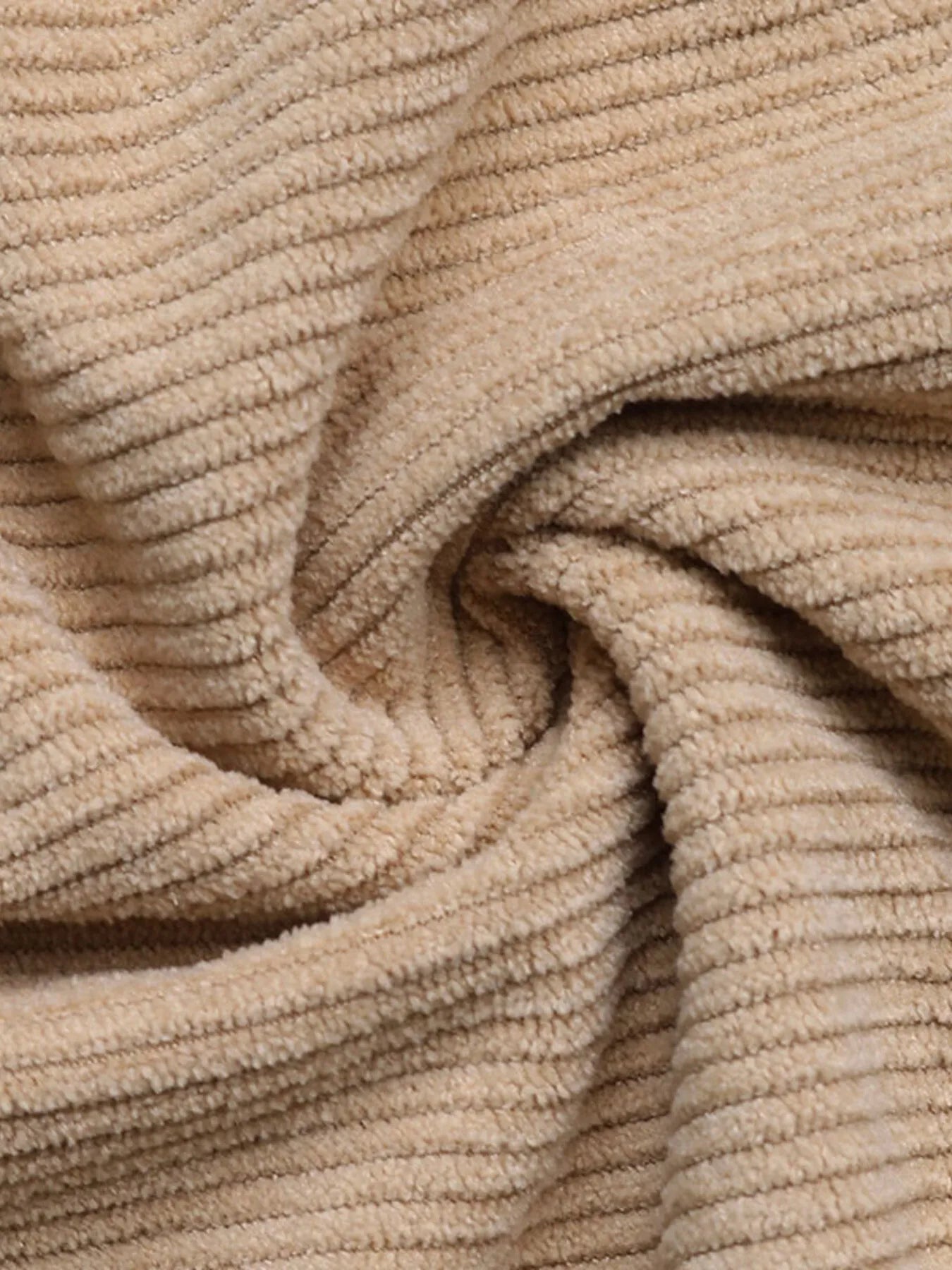 Corduroy Overall Dress with Pocket