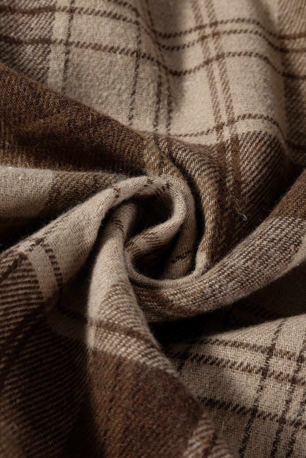 Plaid Patchwork High Waist Sweatshirt Mini Dress