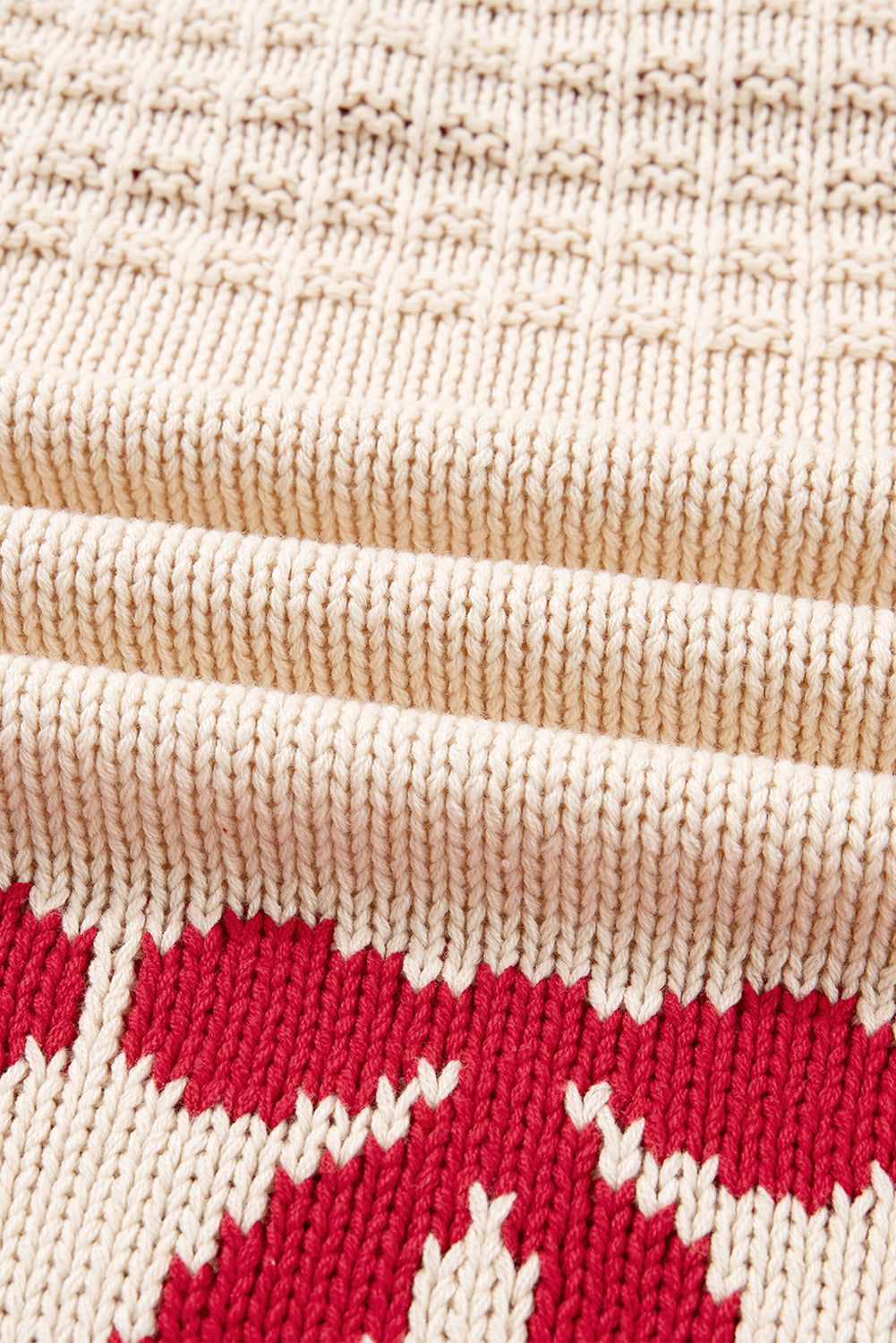 Bow Textured Open-Front Cardigan