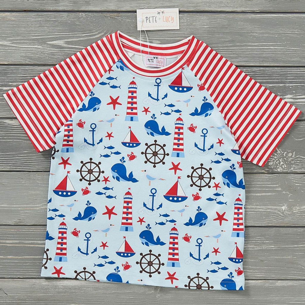 Anchors Away Boy Top