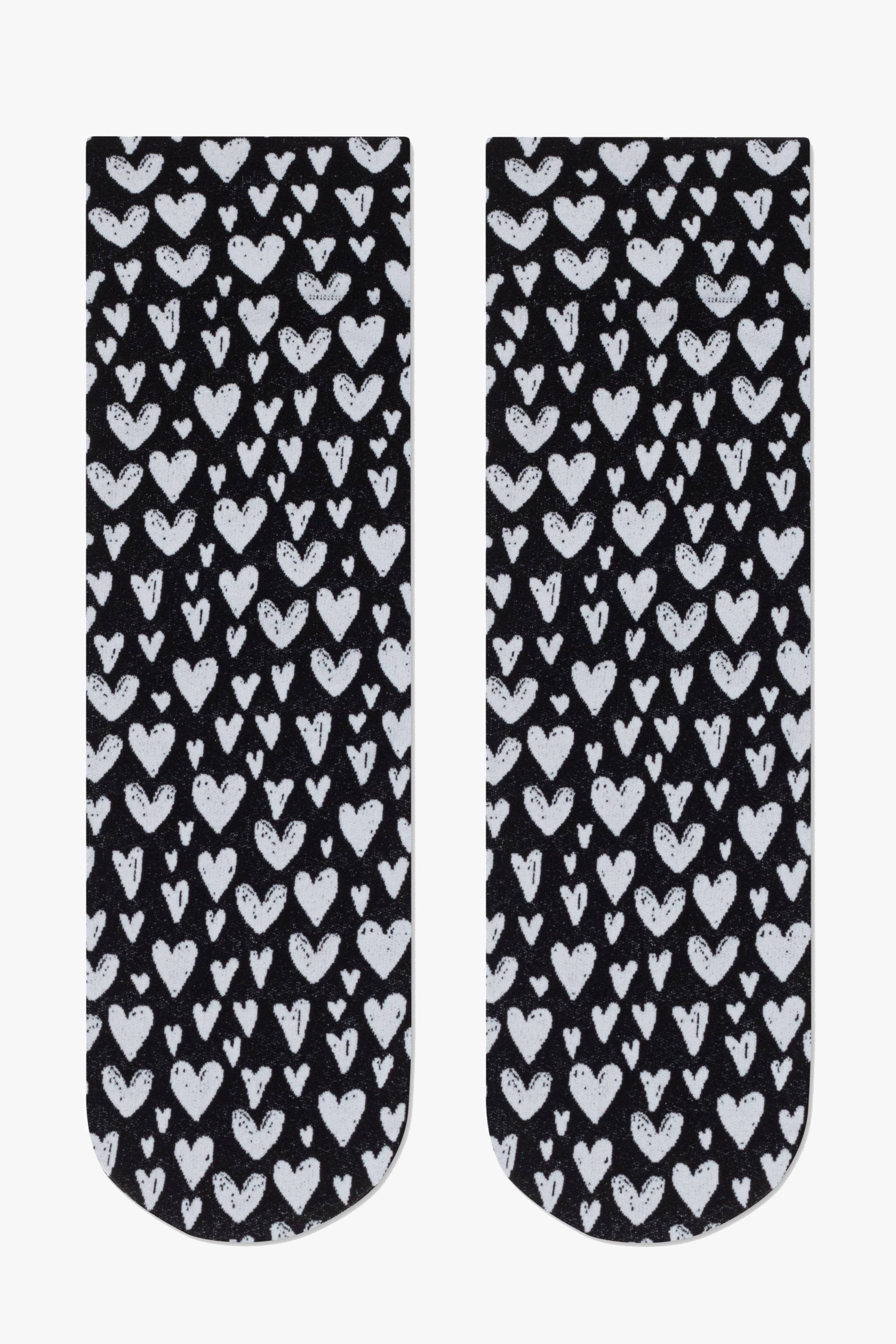 Socks Conte Fantasy - Heart Pattern
