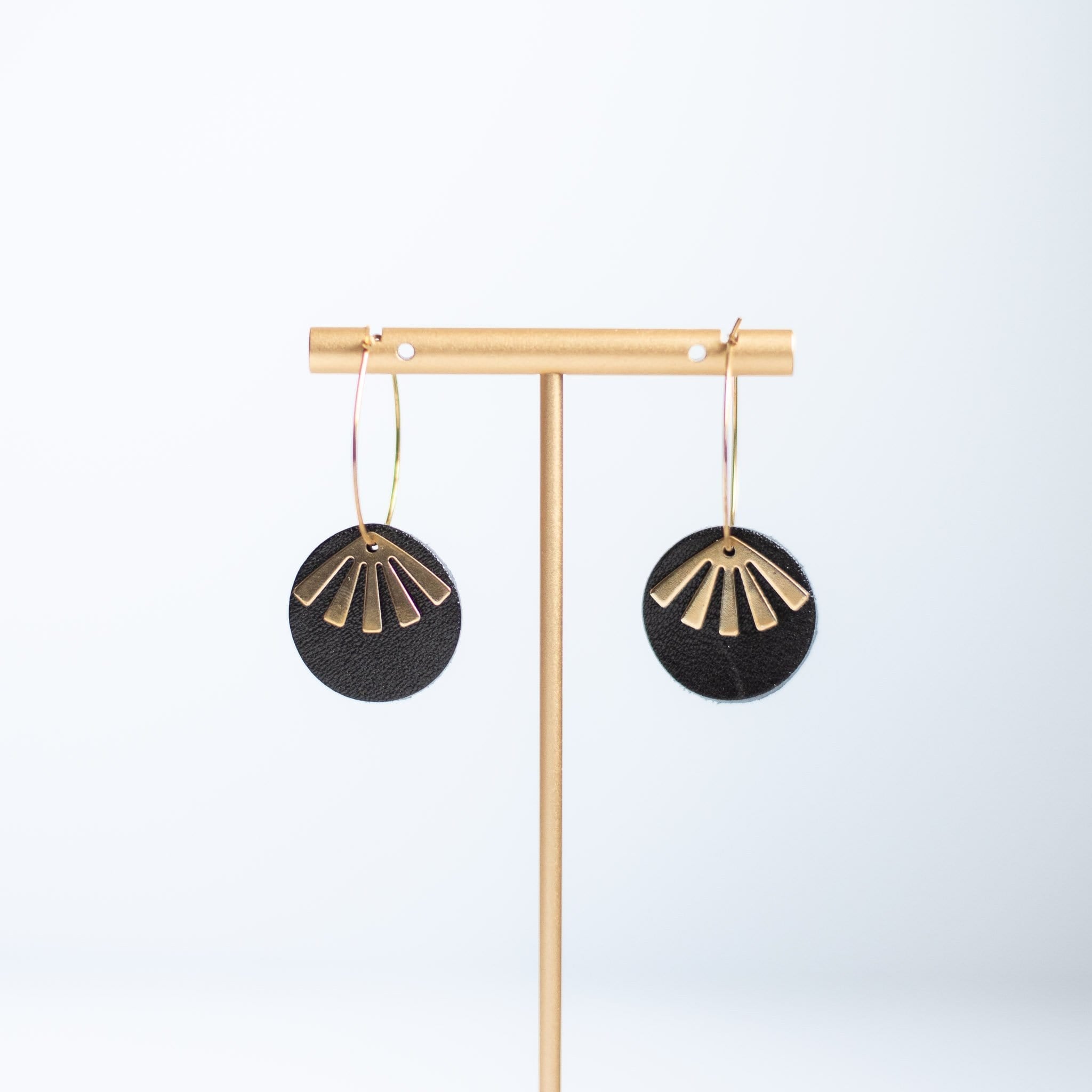 Black Oakleigh Earrings