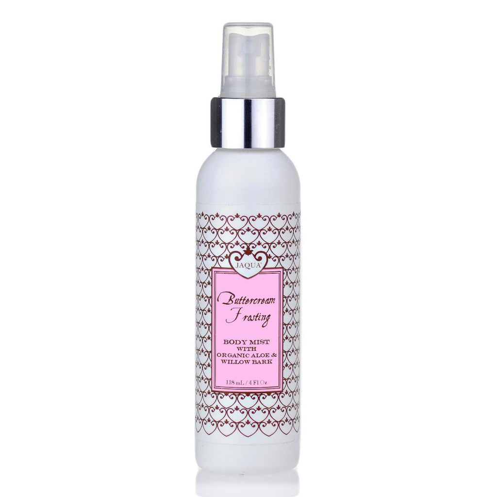 Buttercream Frosting Hydrating Body Mist with Organic Aloe & Willow Bark