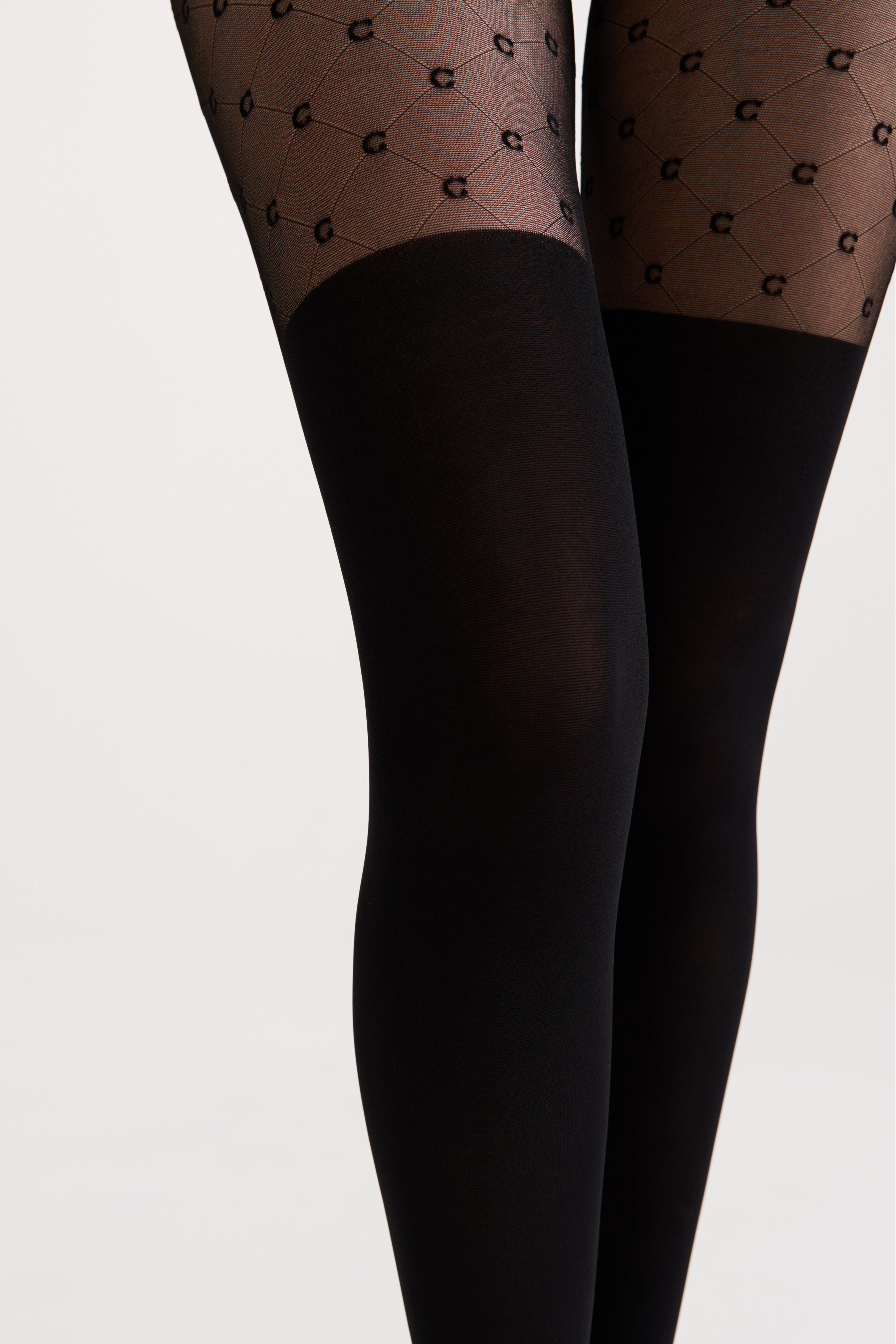 Fantasy Tights Conte Couture - Imitation Overknees