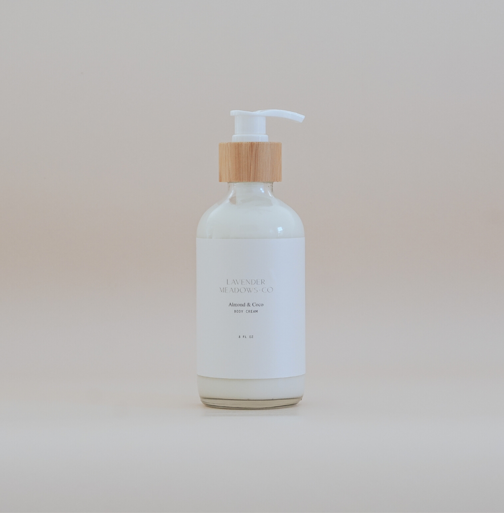 Almond & Coco Body Cream (8oz)