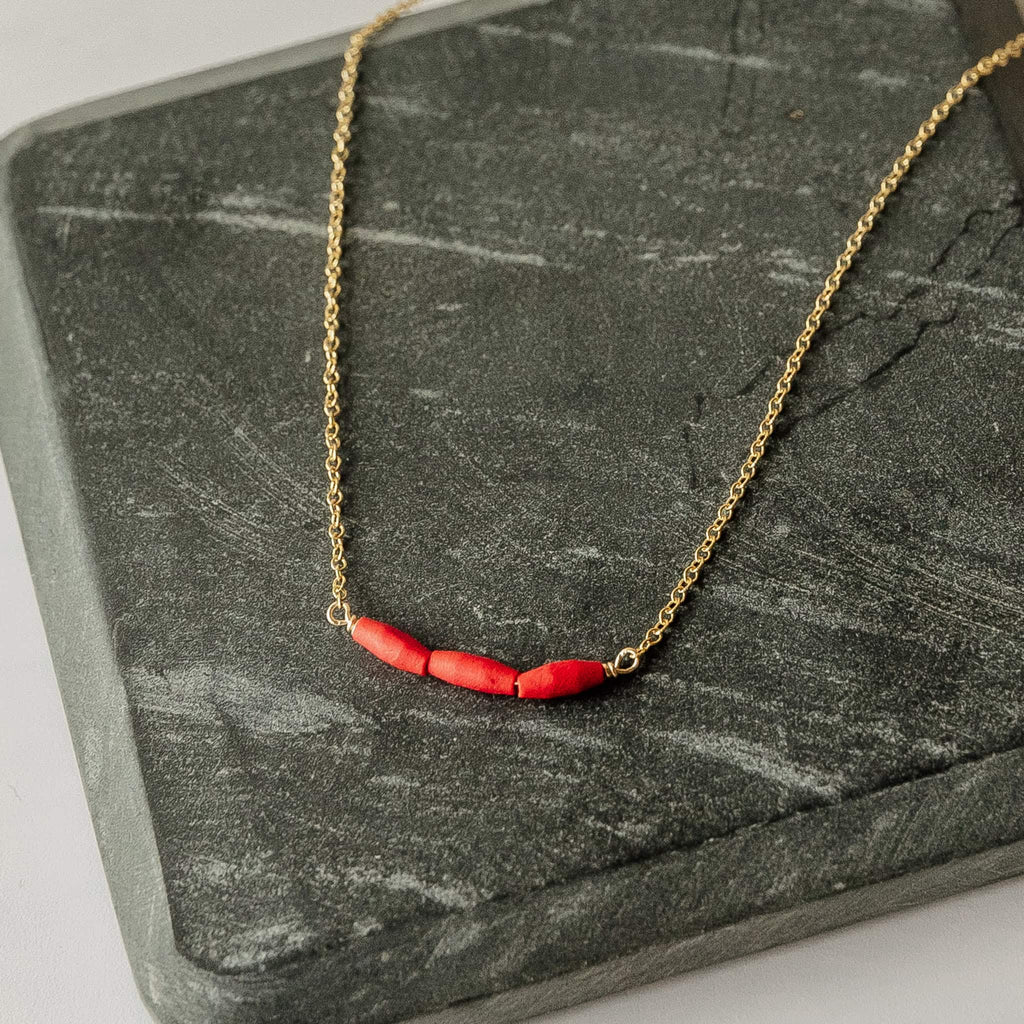 Red Coral Necklace