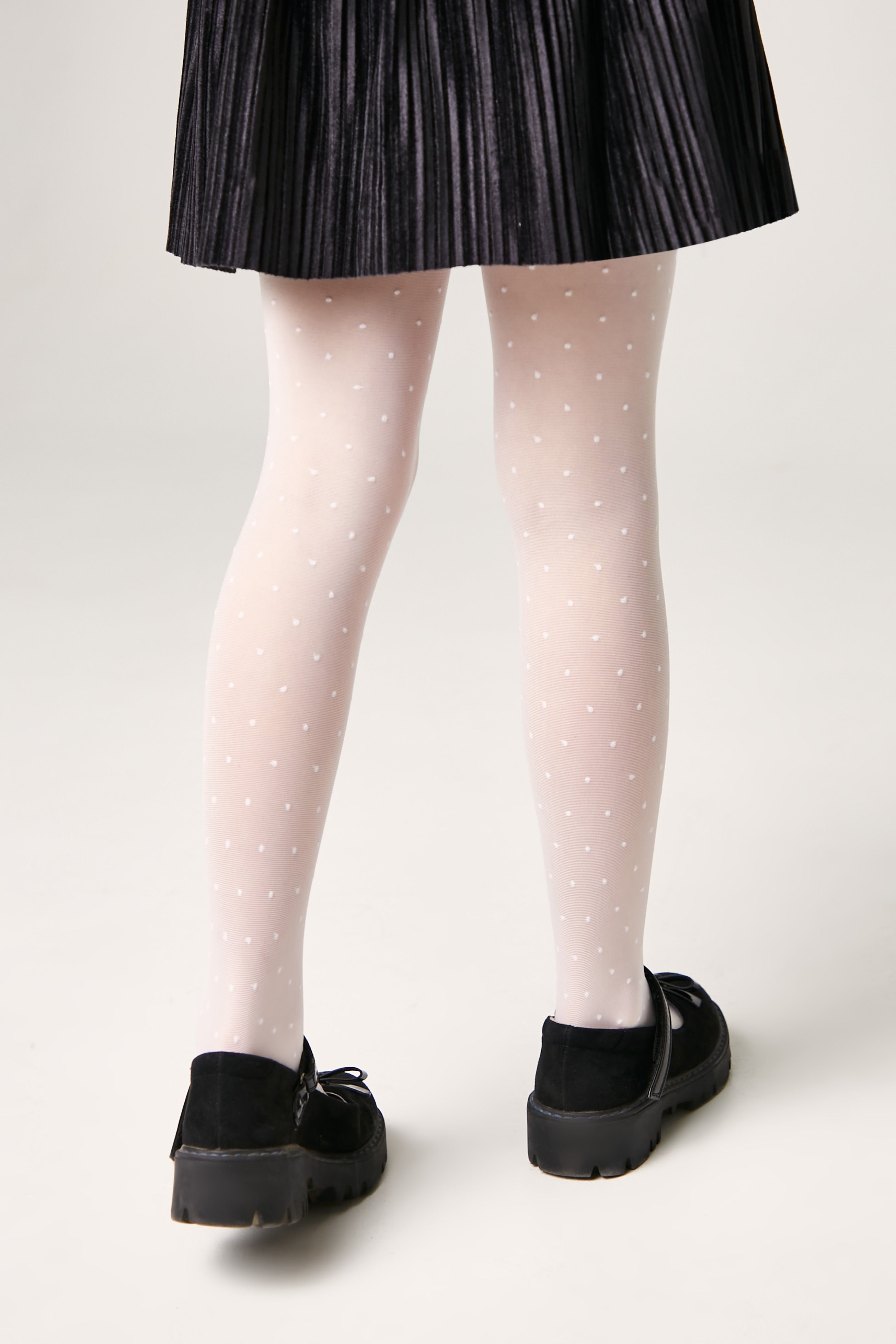 Conte Tights for girls Dotsy 30 Den - Reinforced Panty-Shorts Torso