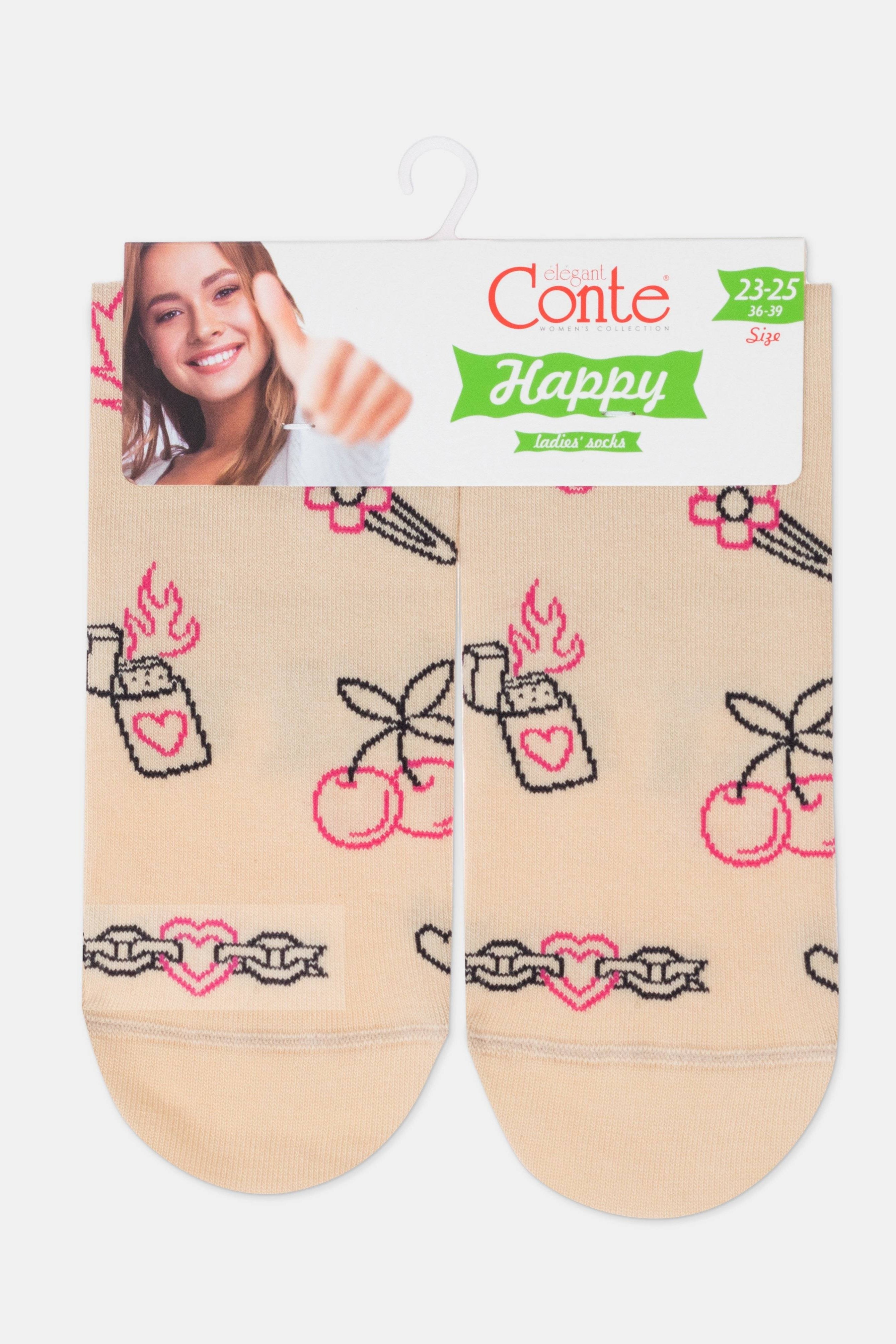 Cotton Socks Conte Happy 605 - Baby Love