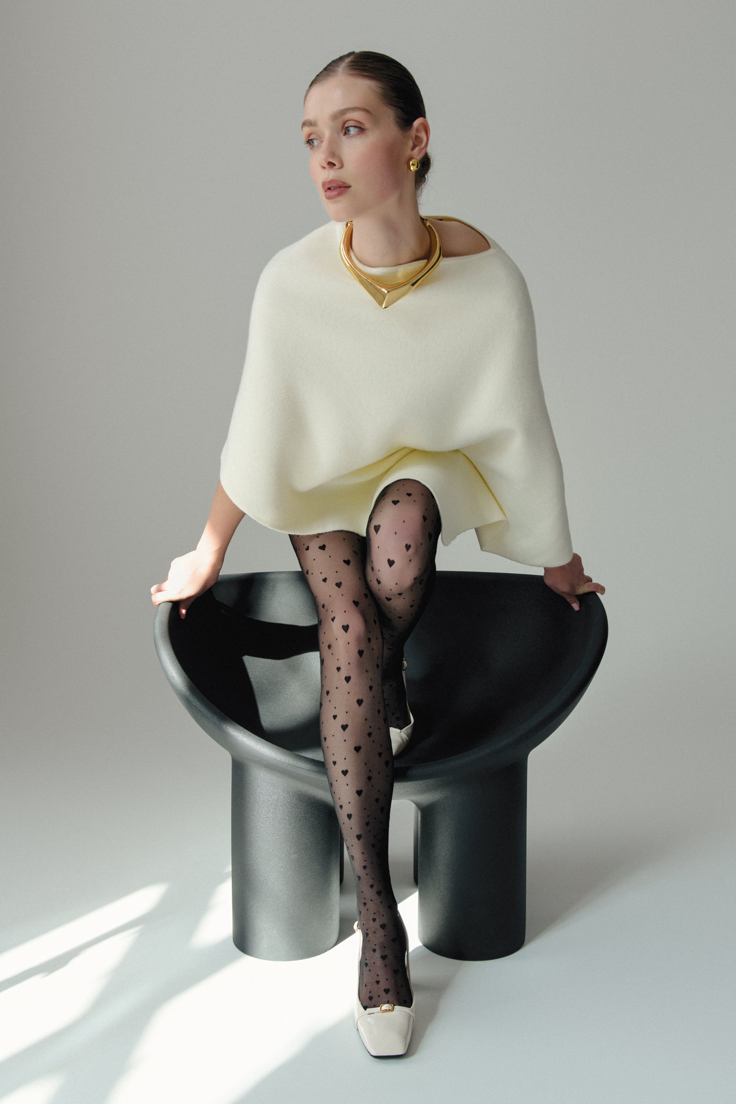 Fantasy Tights Conte Feeling - Hearts and Dots