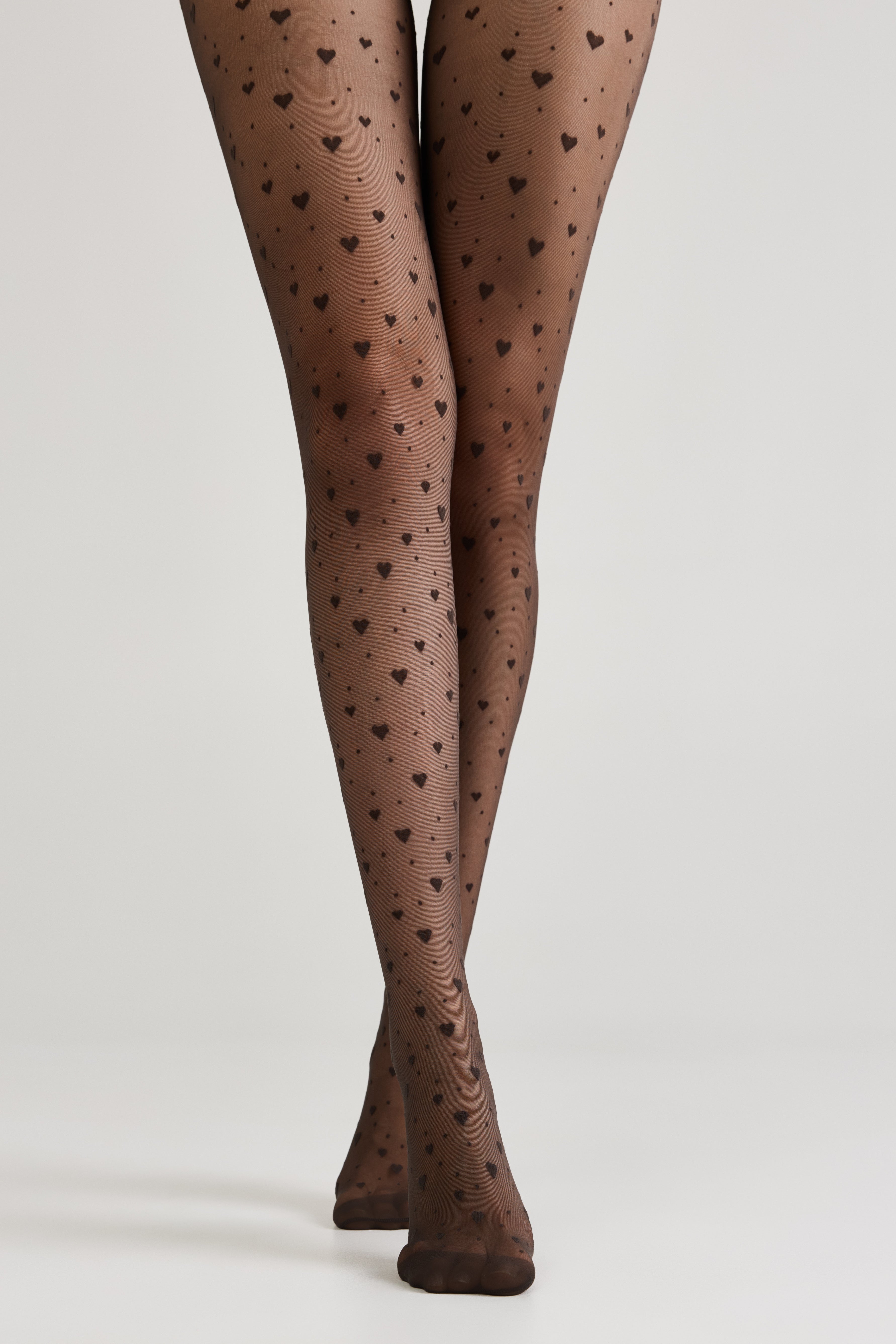 Fantasy Tights Conte Feeling - Hearts and Dots