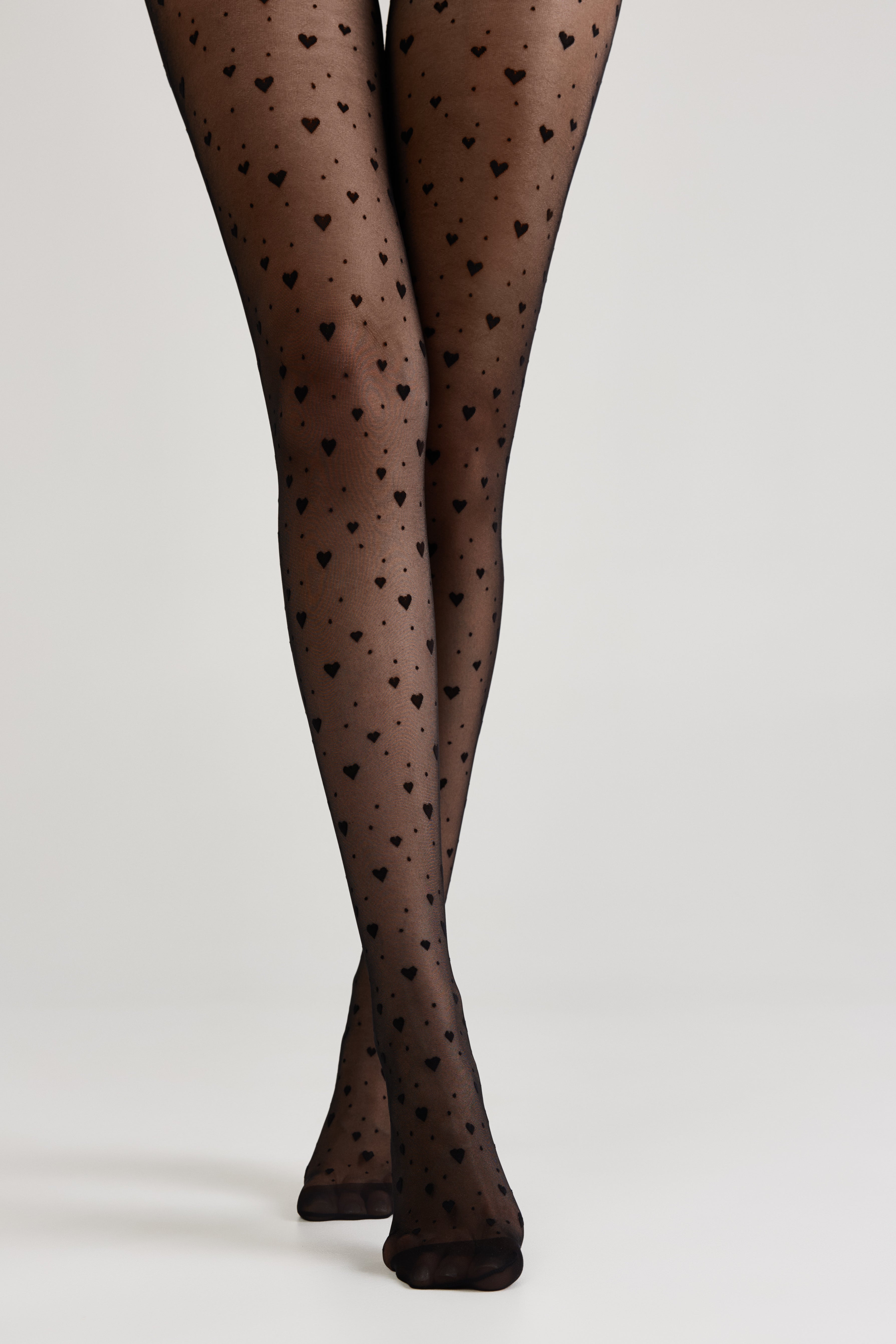 Fantasy Tights Conte Feeling - Hearts and Dots