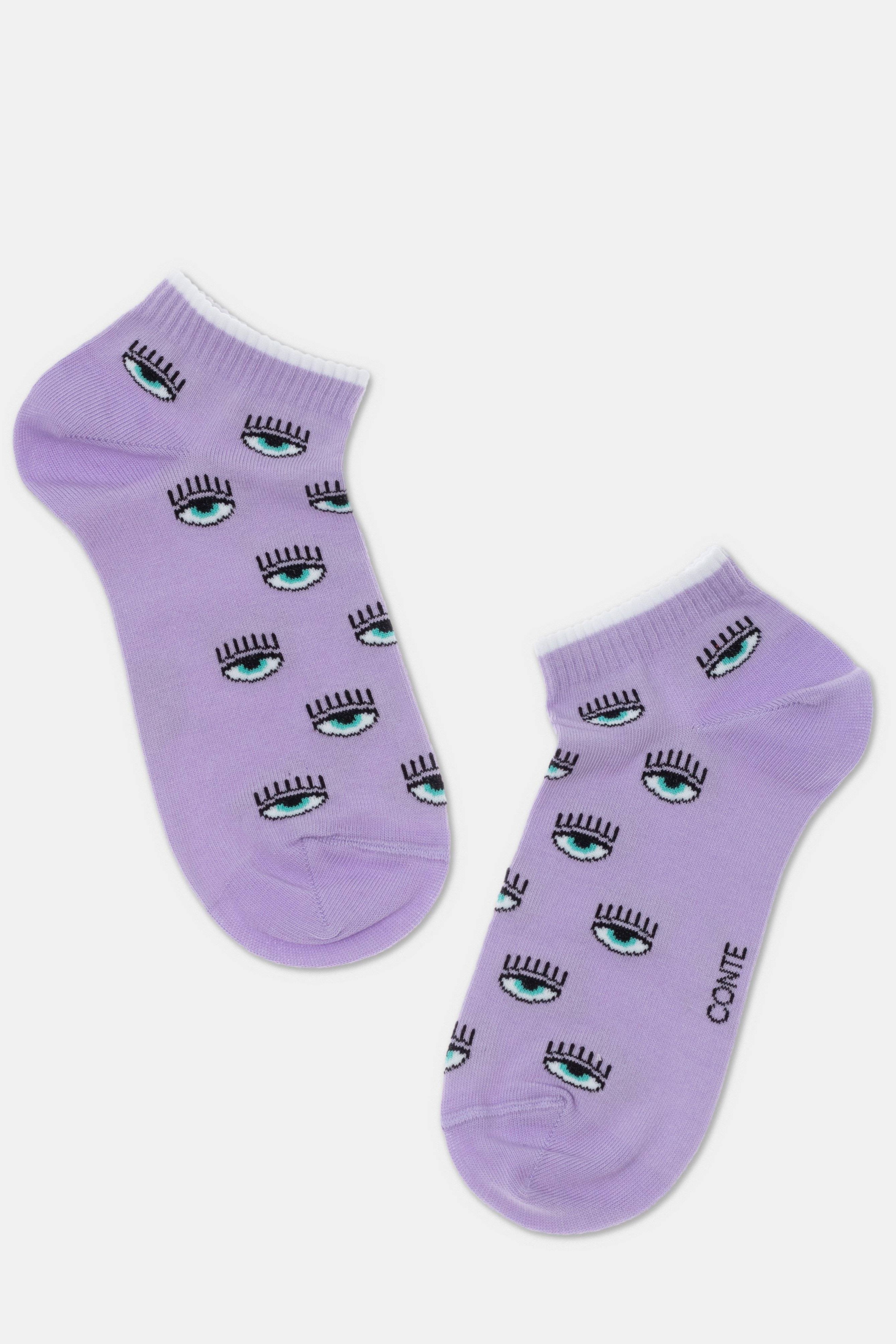 Cotton Ankle Socks Conte Classic - 438 Eyes