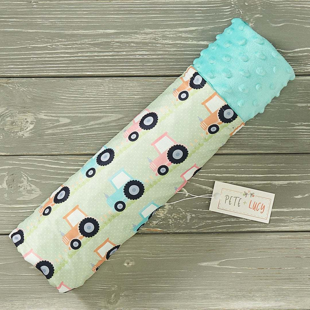 Minky Blanket - Tractors