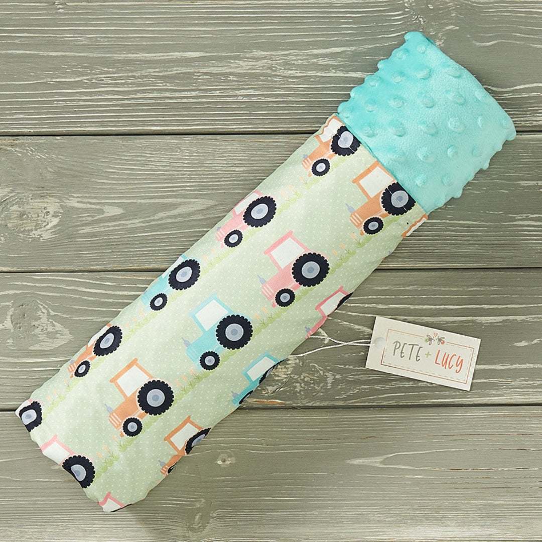 Minky Blanket - Tractors
