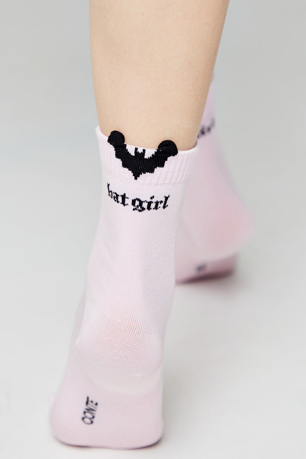 Cotton Socks Conte Classic 245 - Picot "Batgirl"